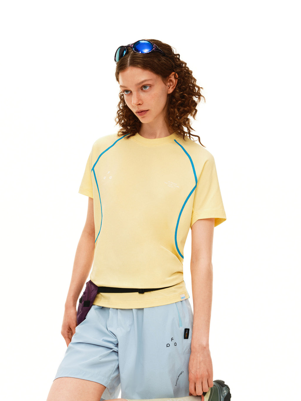 FPA COOLMAX Contrast Stitch Short Sleeve T-Shirt for Men and Women – Summer Outdoor Sports, Cool Touch, Quick Dry, Fitted, Unisex