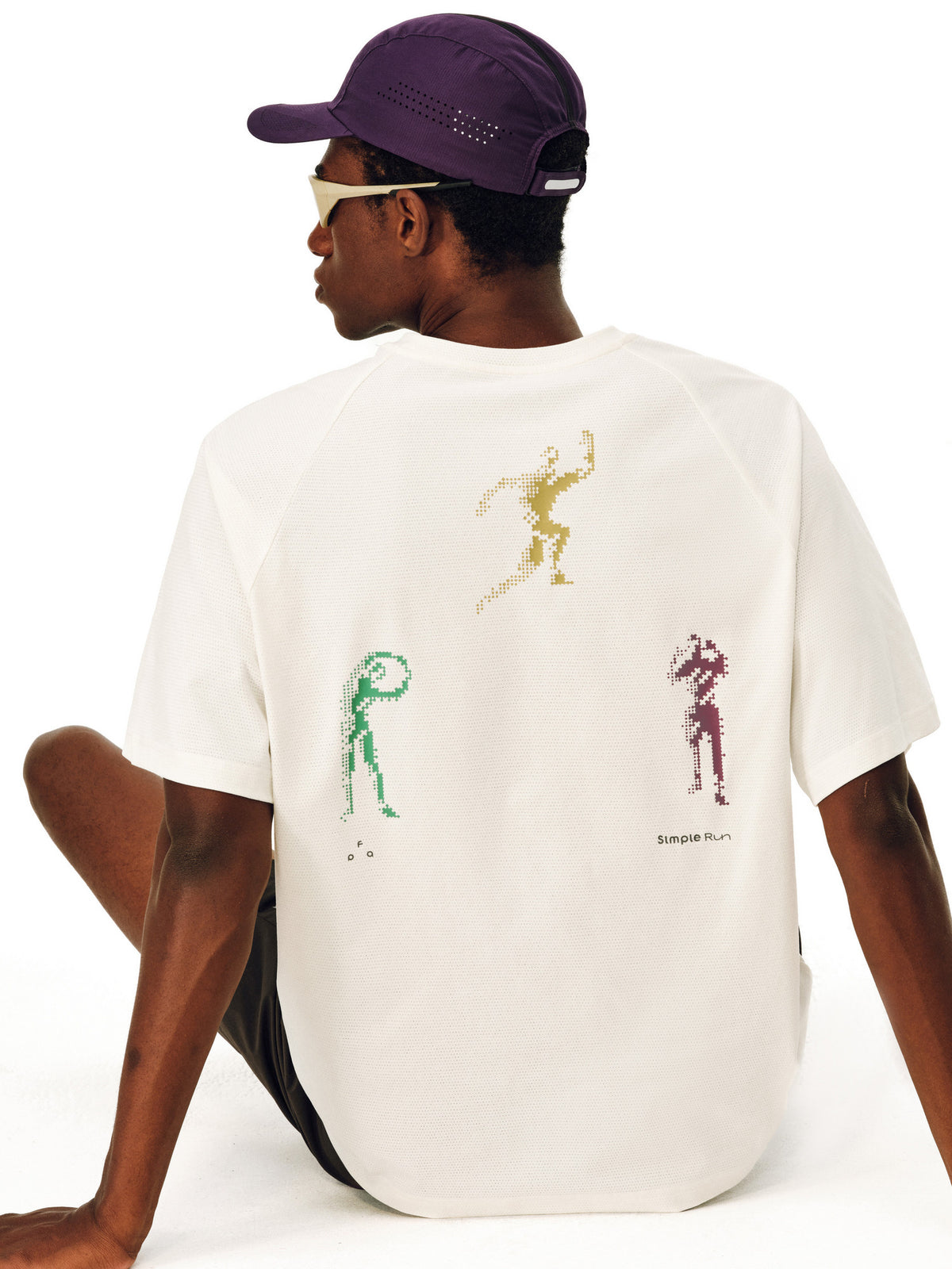 FPA A7 Antimicrobial Quick-Dry Sports Short Sleeve T-Shirt for Summer, Round Neck, Casual Print, Outdoor, Couple Style