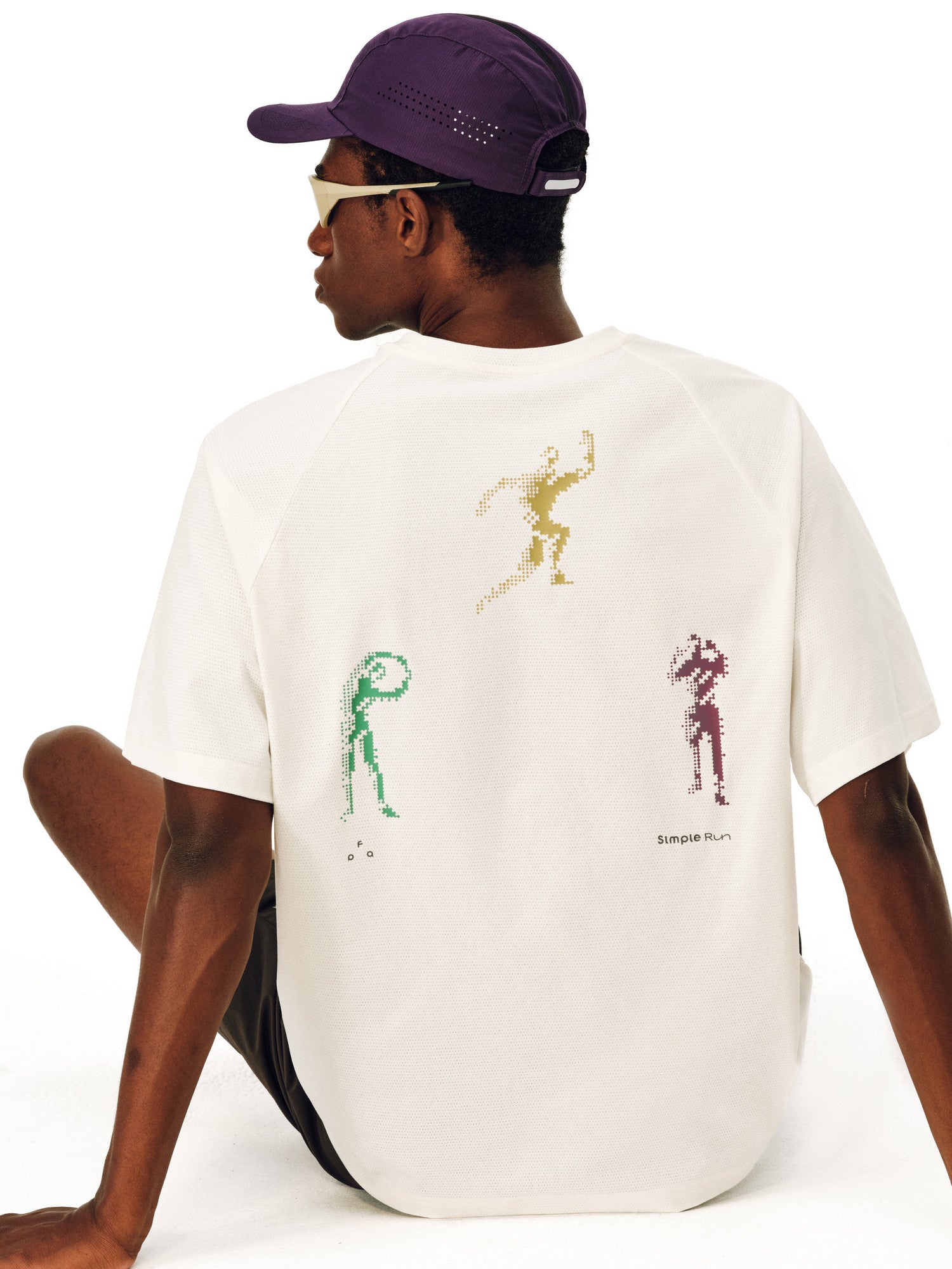 FPA A7 Antimicrobial Quick-Dry Sports Short Sleeve T-Shirt for Summer, Round Neck, Casual Print, Outdoor, Couple Style