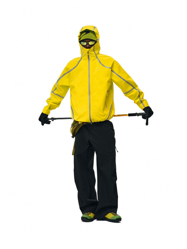 FPA 3L Outdoor Hardshell Jacket with Waterproof Breathable Technology - Light Arc Inner and Outer Seam Sealing