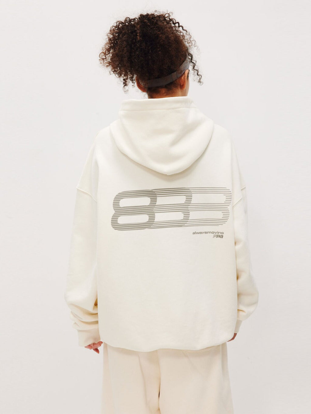 FPA Gradient Track Graphic Hoodie - Spring Casual Loose Fit Heavyweight Couple Style Streetwear Hooded Sweatshirt