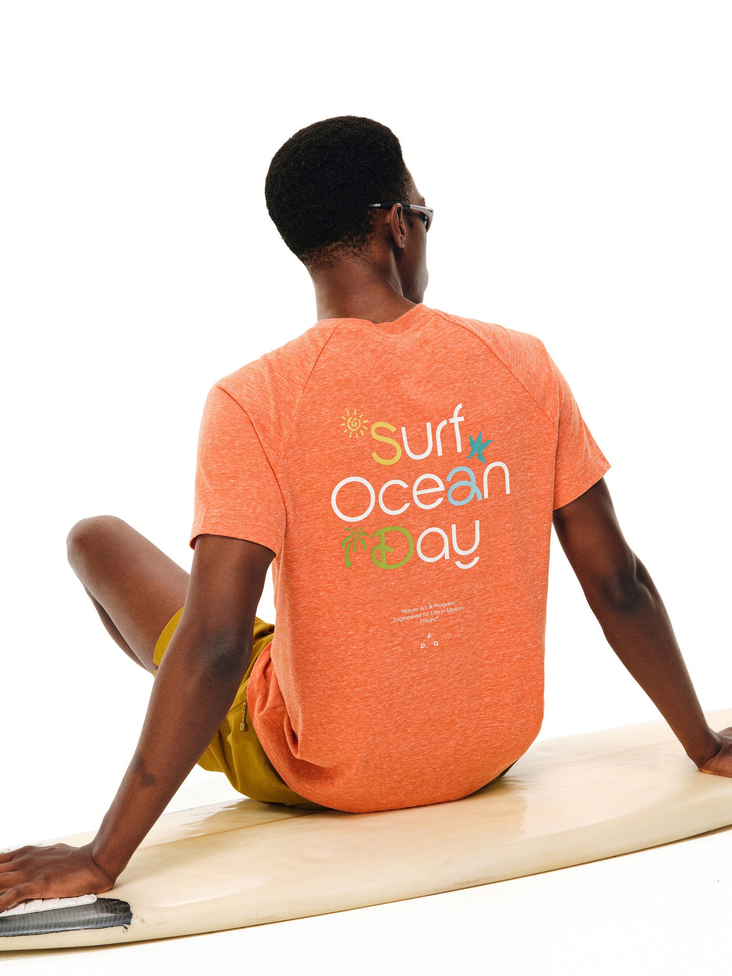 FPA Summer Beach Vacation Quick-Dry Short Sleeve T-Shirt, Summer Crew Neck Outdoor Dopamine Couple Casual Tee