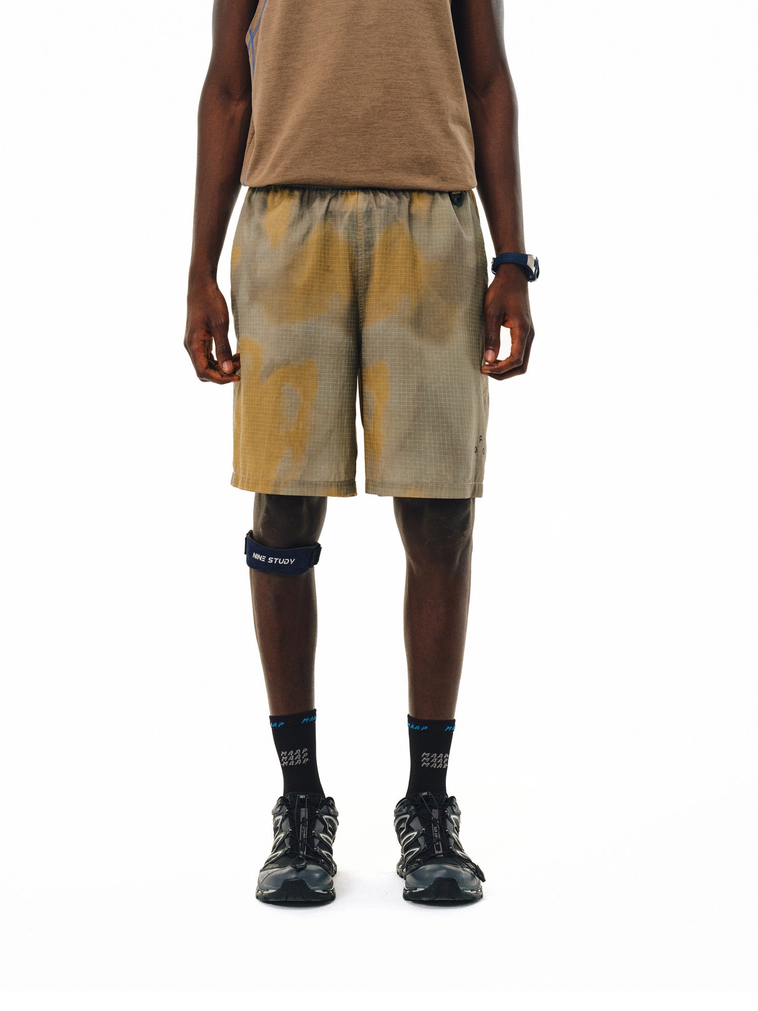 FPA Outdoor Lightweight Tie-Dye Gradient Nylon Shorts 2026 New American Straight-Leg Summer Five-Point Men's Shorts