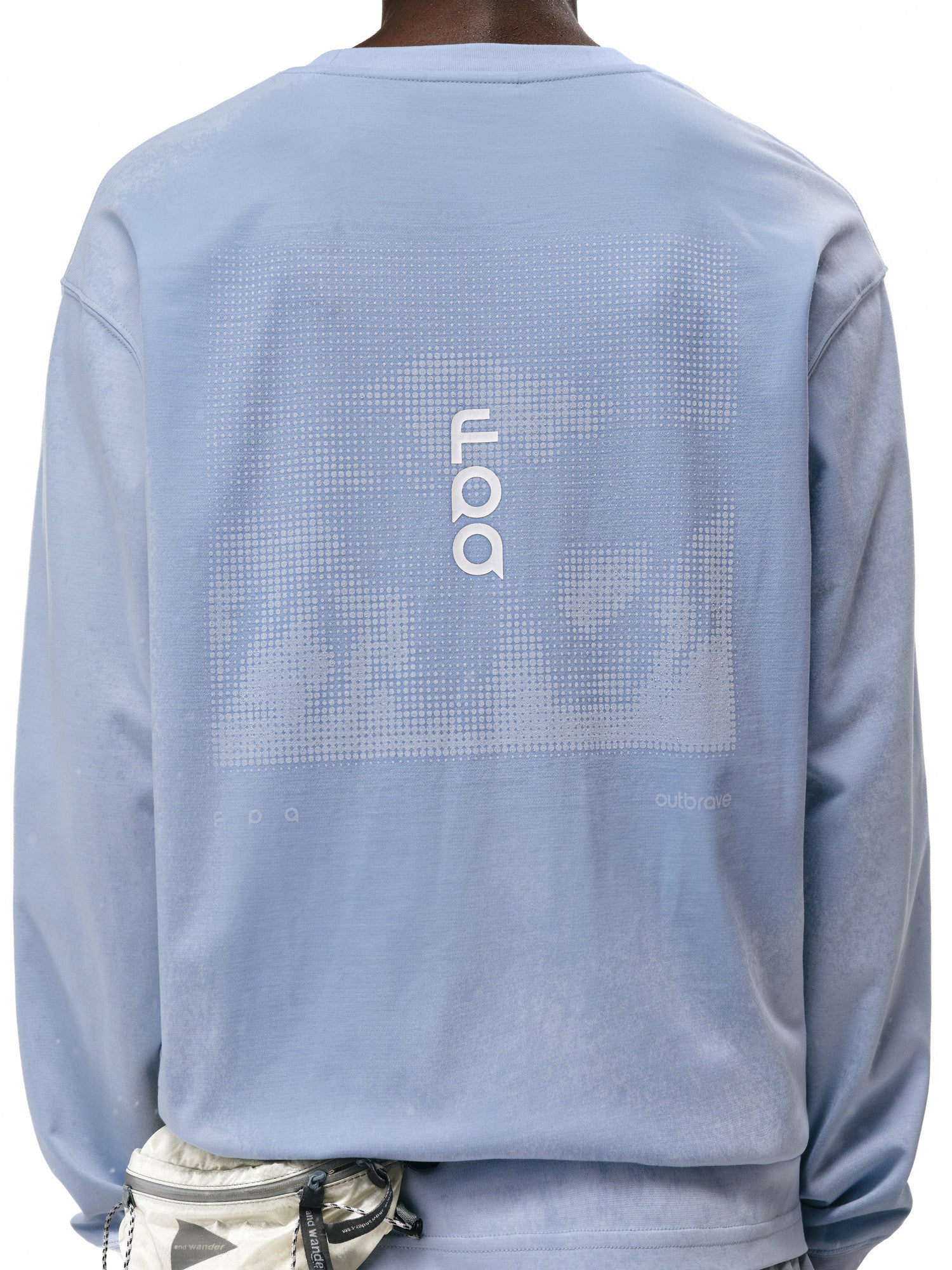 FPA Intelligent Moisture-Wicking Mountain Landscape Logo Long-Sleeve Unisex Outdoor Sports Crew Neck T-Shirt