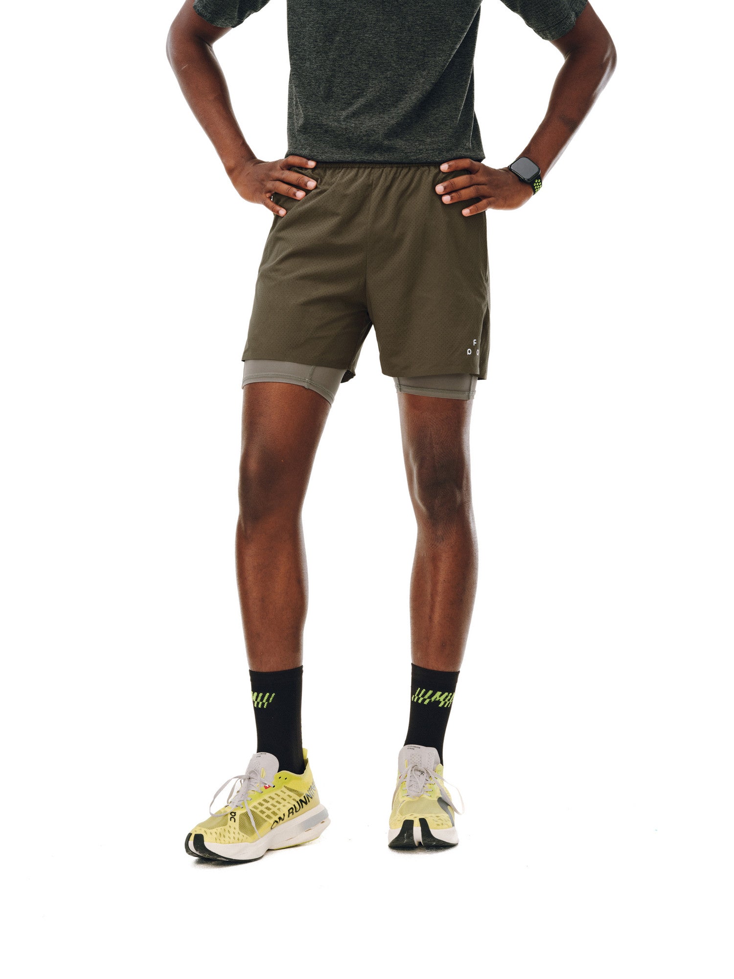 FPA Outdoor Qianliyan PRO Lightweight All-Perforated Breathable Bonded Two-Layer Running Shorts Summer Sports Pants