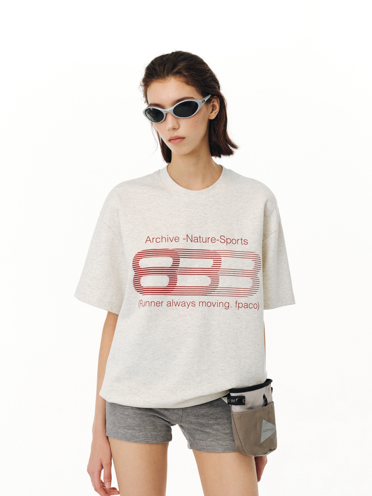 FPA Ice-Skin Cool-Touch Long-Staple Cotton Graphic Short Sleeve T-Shirt – Chinese Streetwear Trendy Loose Round Neck Casual Couple Tee