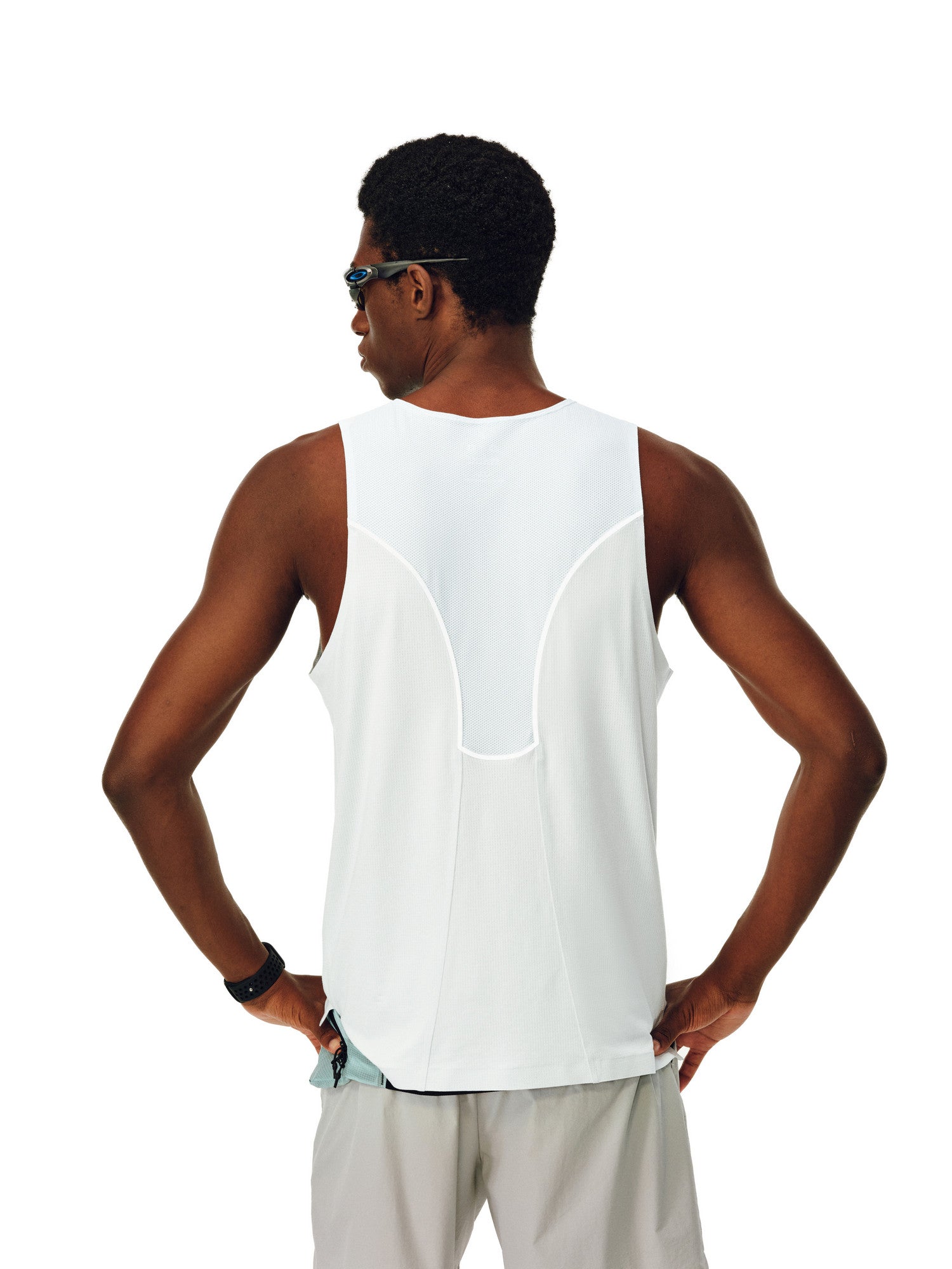 FPA COOLMAX Seam-Taped Sleeveless Vest for Men - Summer Sports Outdoor Fitness Running Tank Top