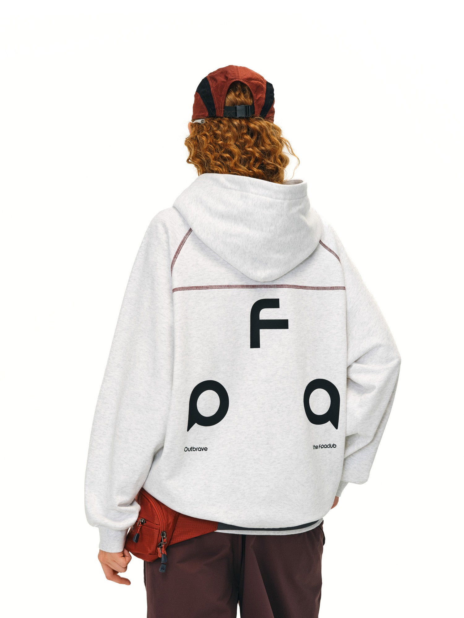 FPA Warm Fleece Hooded Sweatshirt for Couples – Loose Fit, Heavyweight Streetwear Pullover for Spring and Autumn
