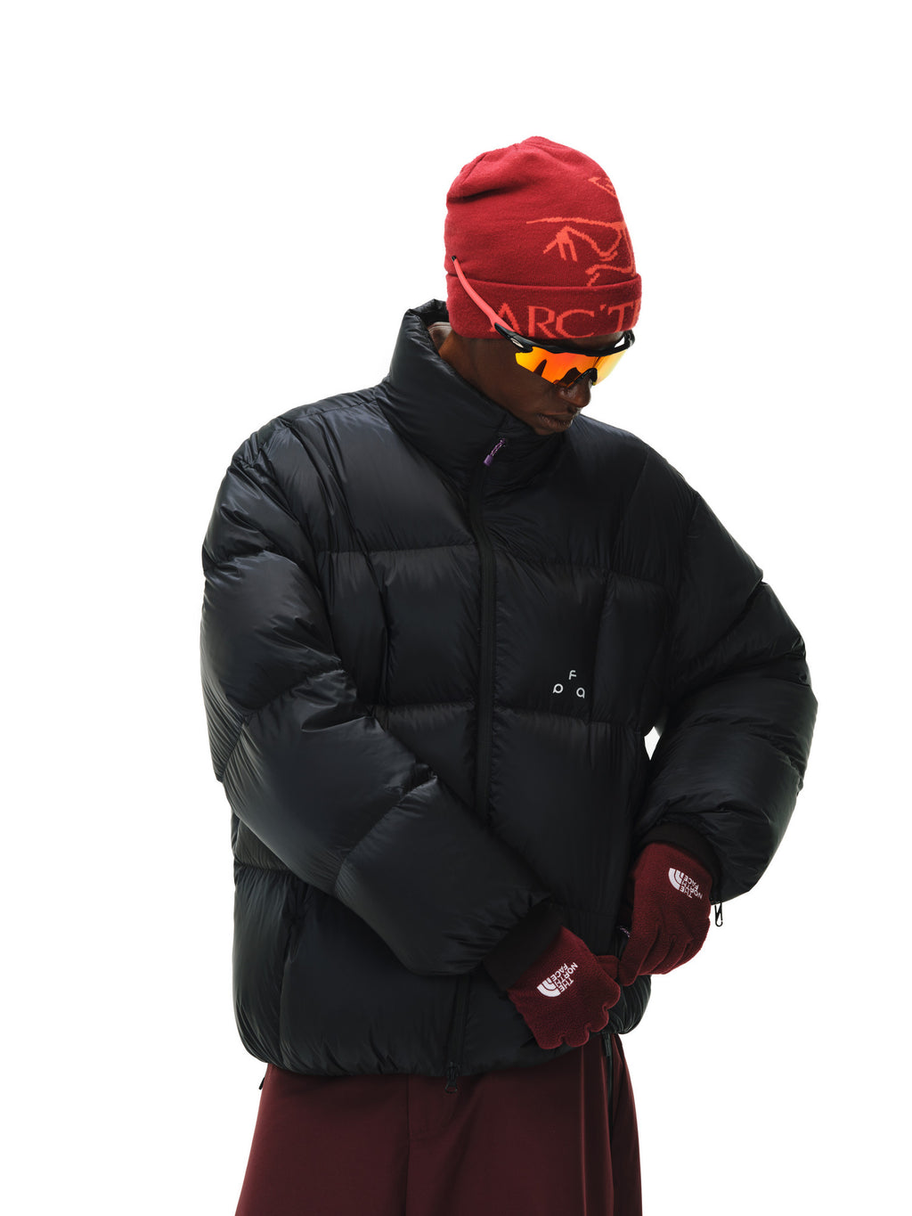 FPA 800FP 95% White Duck Down Aurora Stand Collar Down Jacket - Winter Premium Thickened Down Coat