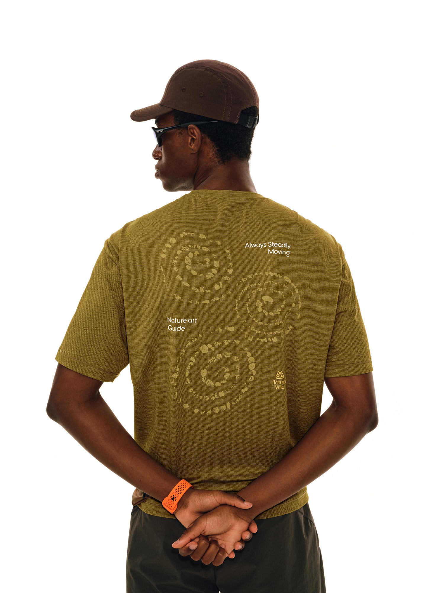 FPA Quick-Dry 7A Antibacterial Breathable Printed Sports Short Sleeve T-Shirt for Men, Summer Casual Round Neck Outdoor Premium Tee