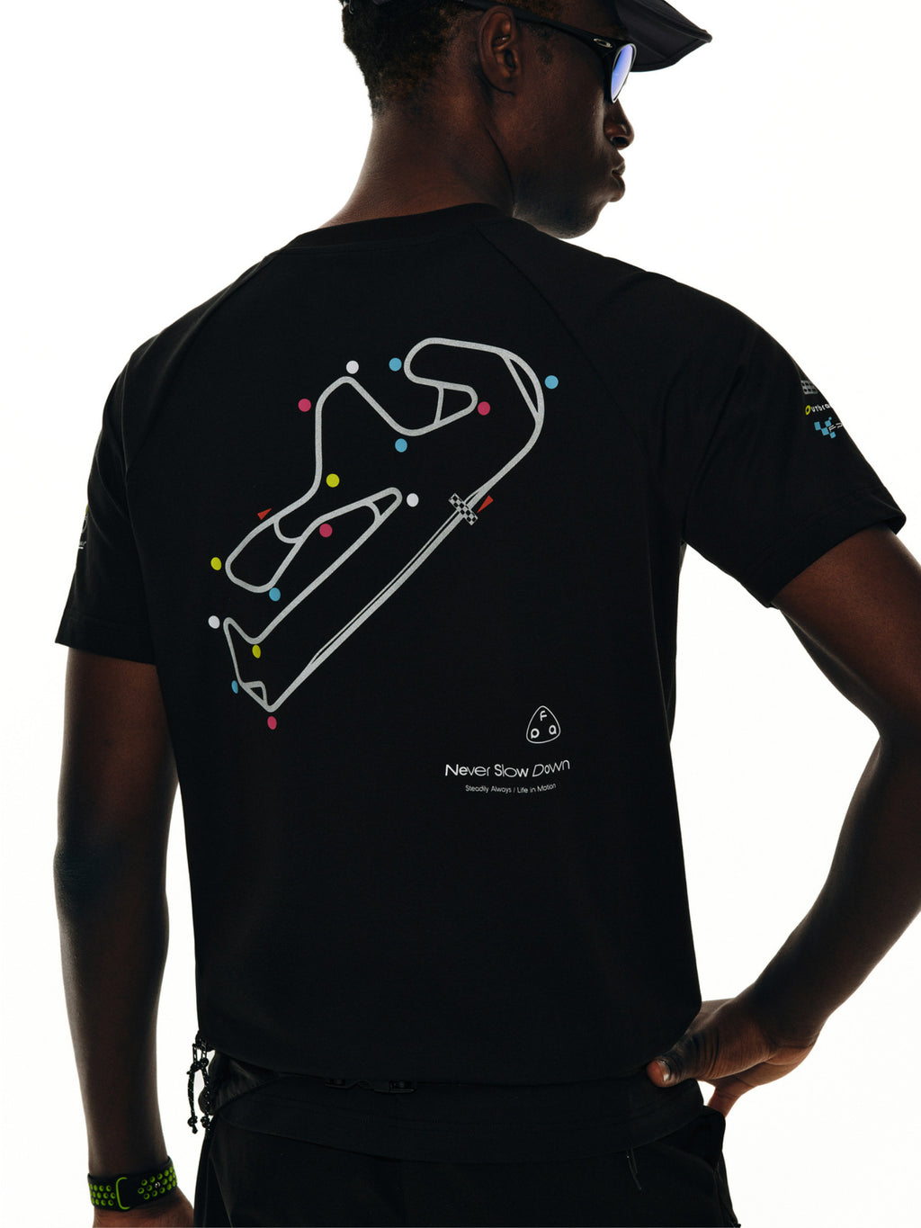 FPA COOLMAX Racing Motorsport Graphic Short Sleeve Tee – Summer Crew Neck Athletic Fit Quick-Dry Cooling T-Shirt