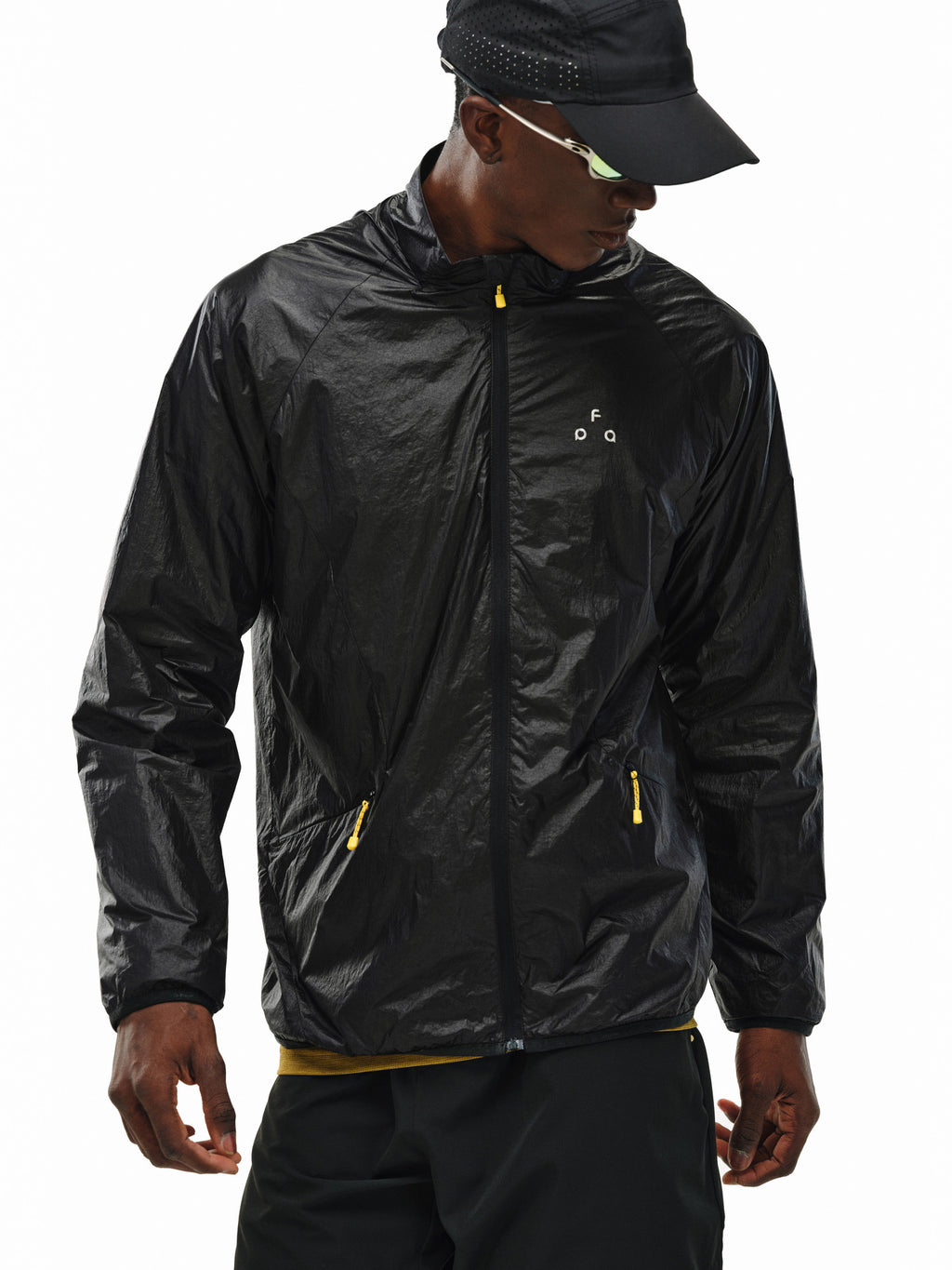 FPA Printed Structure Jacket Casual Stand Collar Lightweight Couple Spring/Autumn National Trend Outdoor Thin Men's Jacket