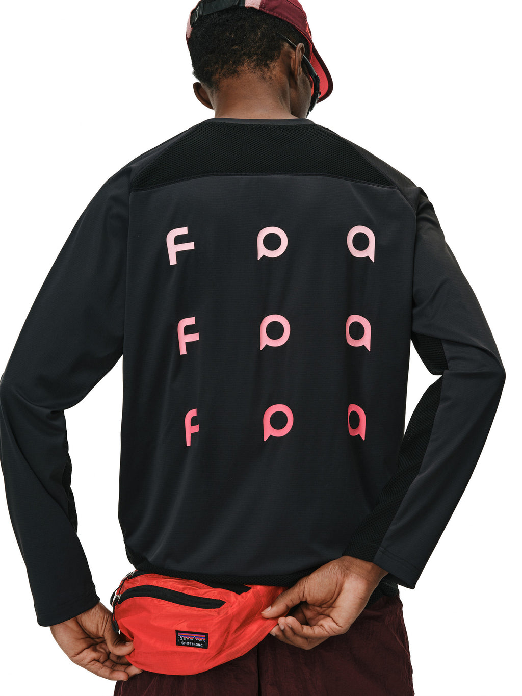 FPA Gradient Logo Textured Long Sleeve