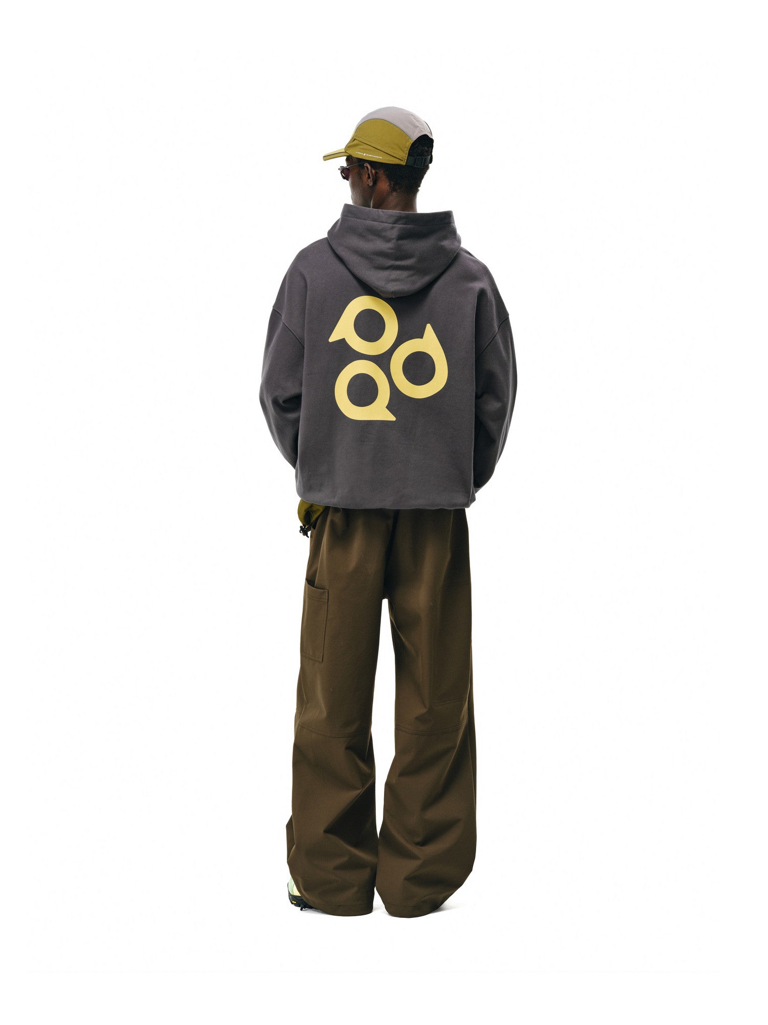 FPA Warm Fleece Hooded Sweatshirt – Chinese Streetwear, Loose-Fit, Heavyweight, Couple's Fall Hoodie for Men