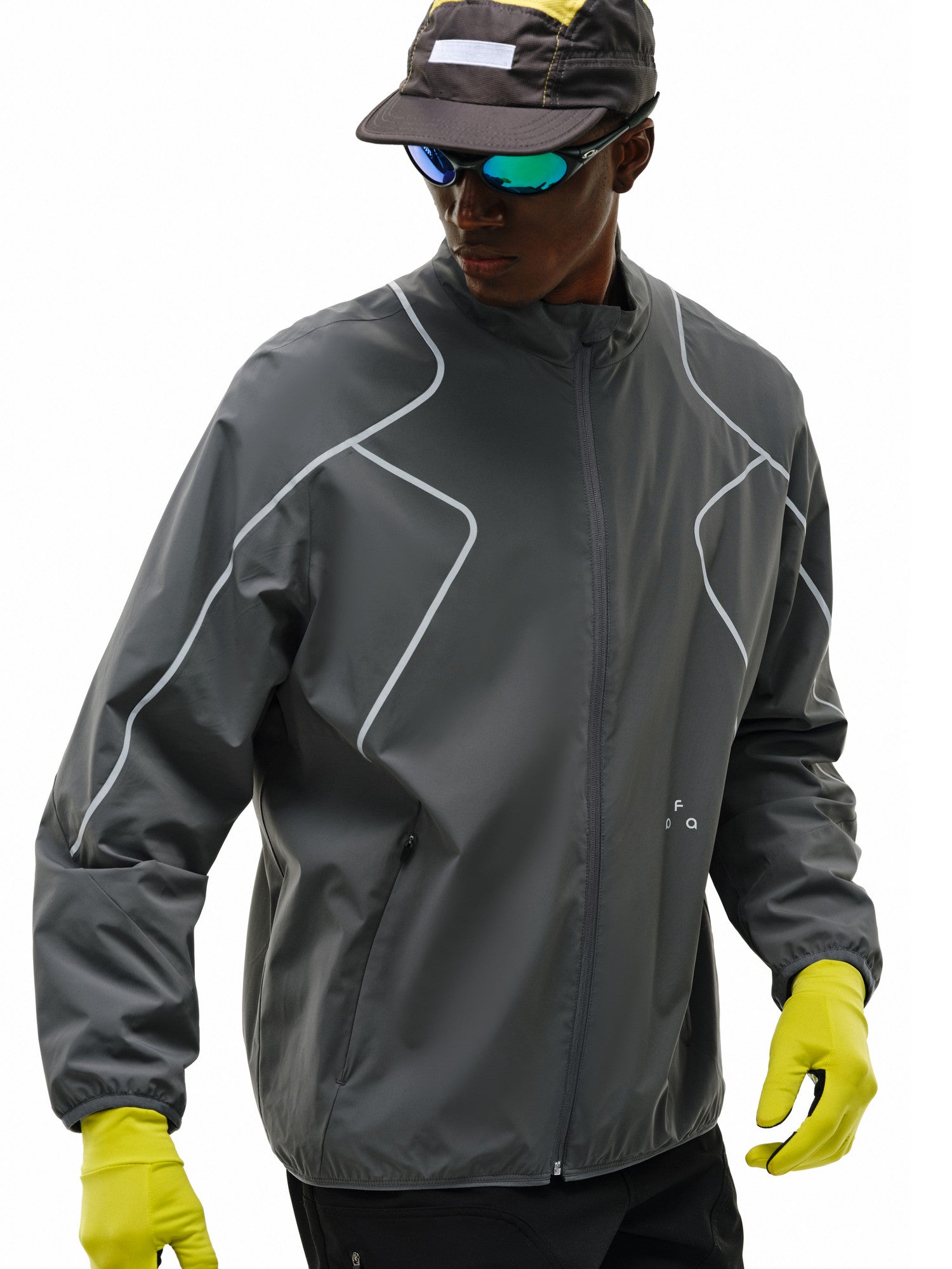 FPA Four-Way Stretch Cool-Touch Water-Repellent Stand Collar Jacket – Spring Lightweight Color-Block Couple Casual Outerwear