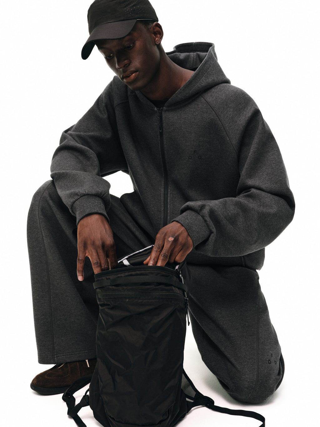 FPA Outdoor Sports Hooded Lyocell Sweatshirt - Autumn Basic Unisex Cardigan Casual Hoodie