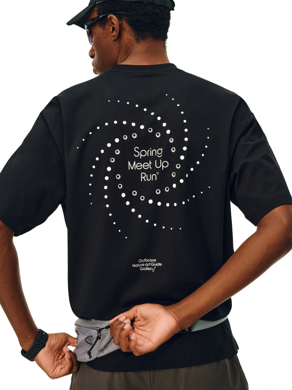 FPA Perforated Polka Dot Print COOLMAX Sports Short Sleeve T-Shirt – Summer Outdoor Breathable Premium Round Neck Couple Tee