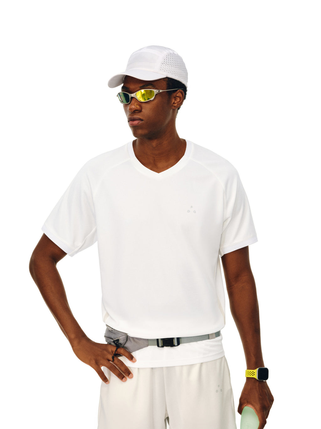FPA Sports Color-Block Men's Short-Sleeve T-Shirt 2026 New Summer Breathable Casual Contrast Splicing Tee