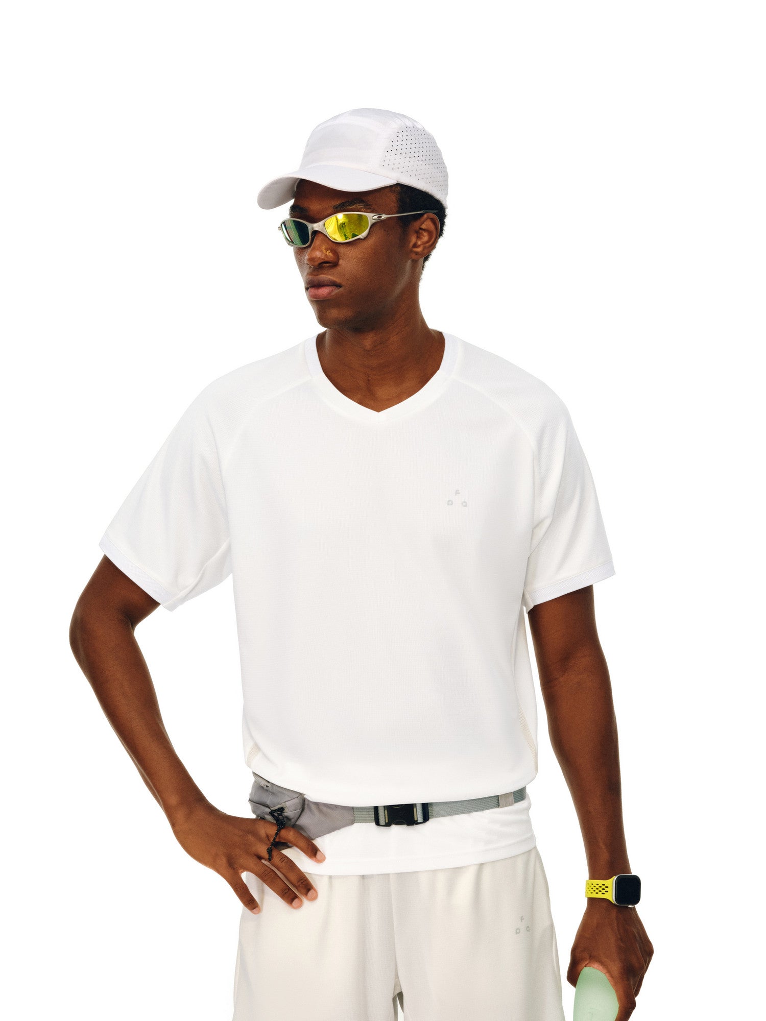 FPA Sports Color-Block Men's Short-Sleeve T-Shirt 2026 New Summer Breathable Casual Contrast Splicing Tee