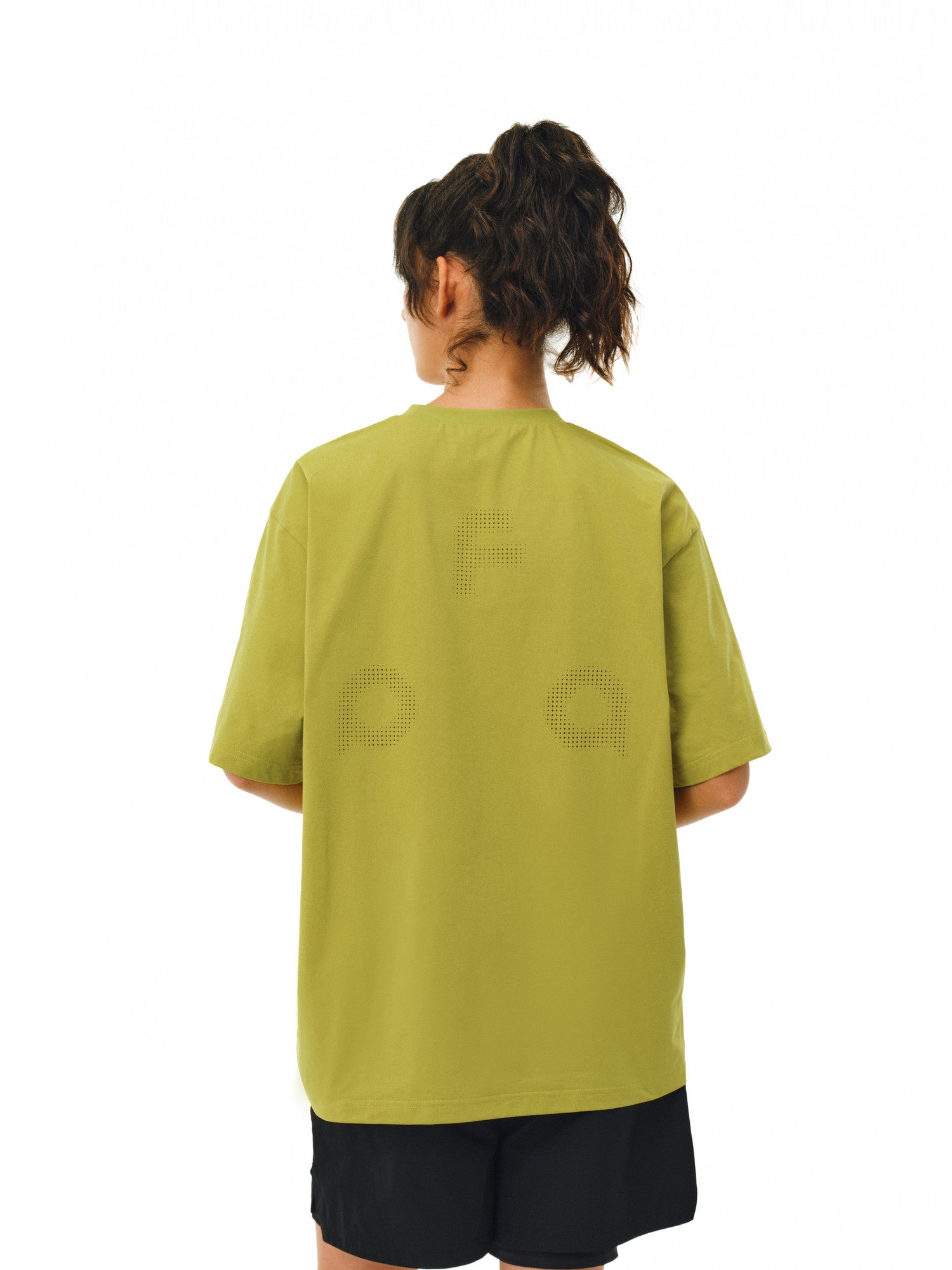 FPA Breathable Quick-Dry Cooling UPF50+ Short Sleeve T-Shirt for Couples, Loose Round Neck Sports Tee