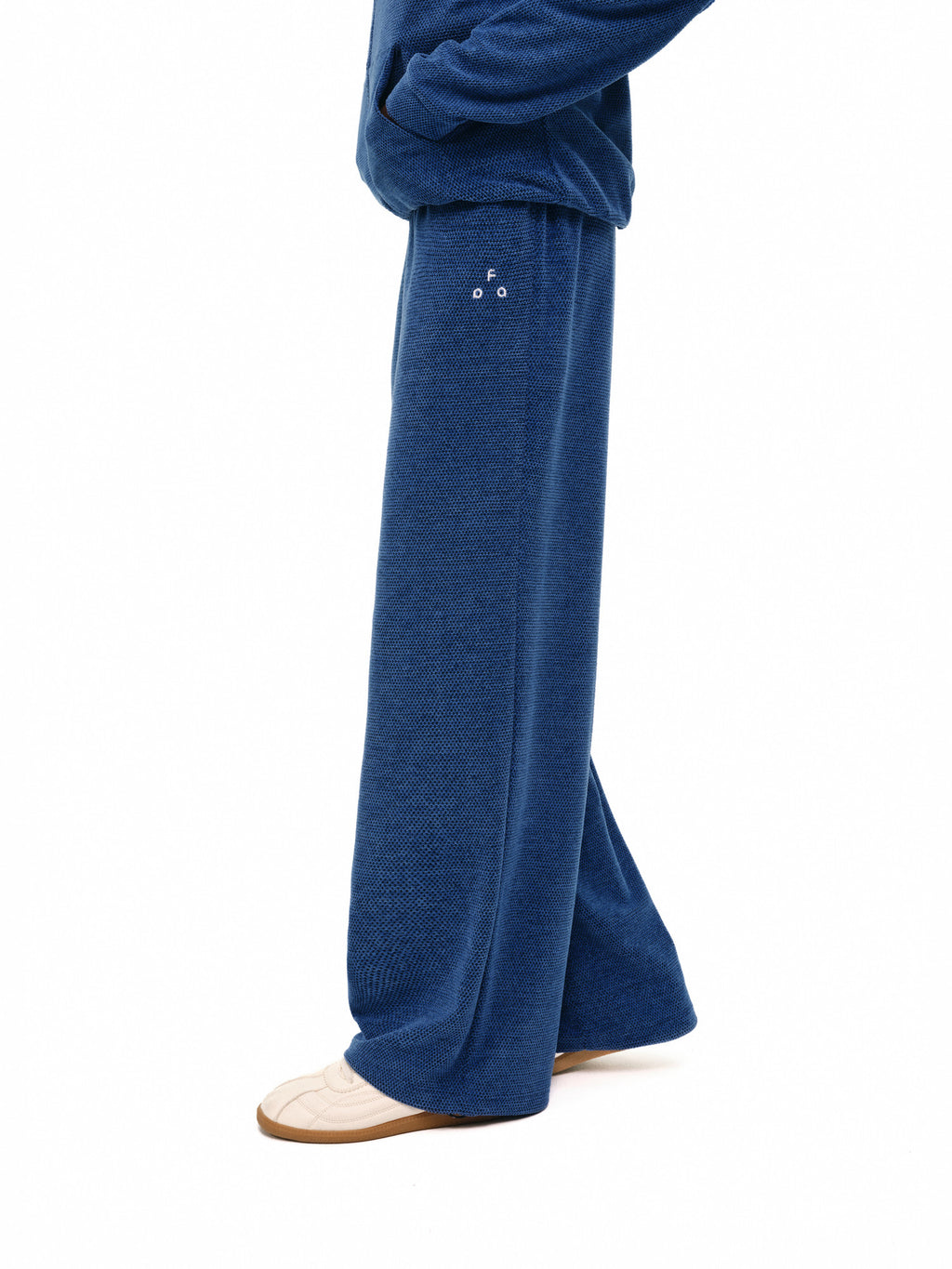 FPA Men's Honeycomb Texture Relaxed Straight-Leg Lounge Pants – Loose Fit Casual Trousers for Fall