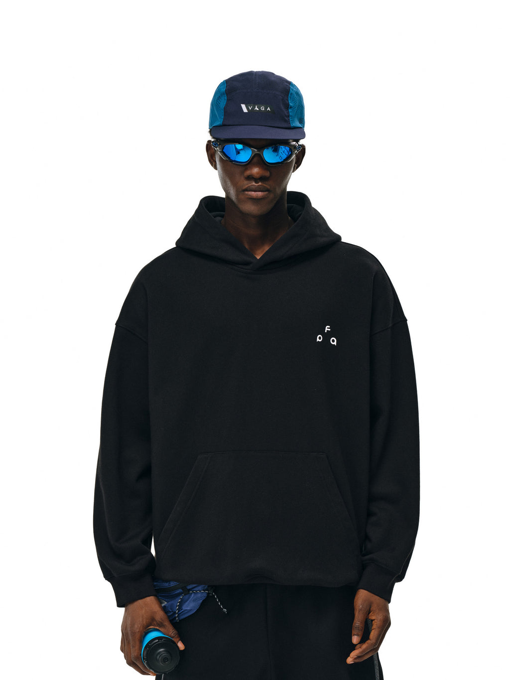 FPA Warm Fleece Hooded Sweatshirt - Chinese Streetwear Trend, Heavyweight, Spring/Fall, Unisex Couple Hoodie