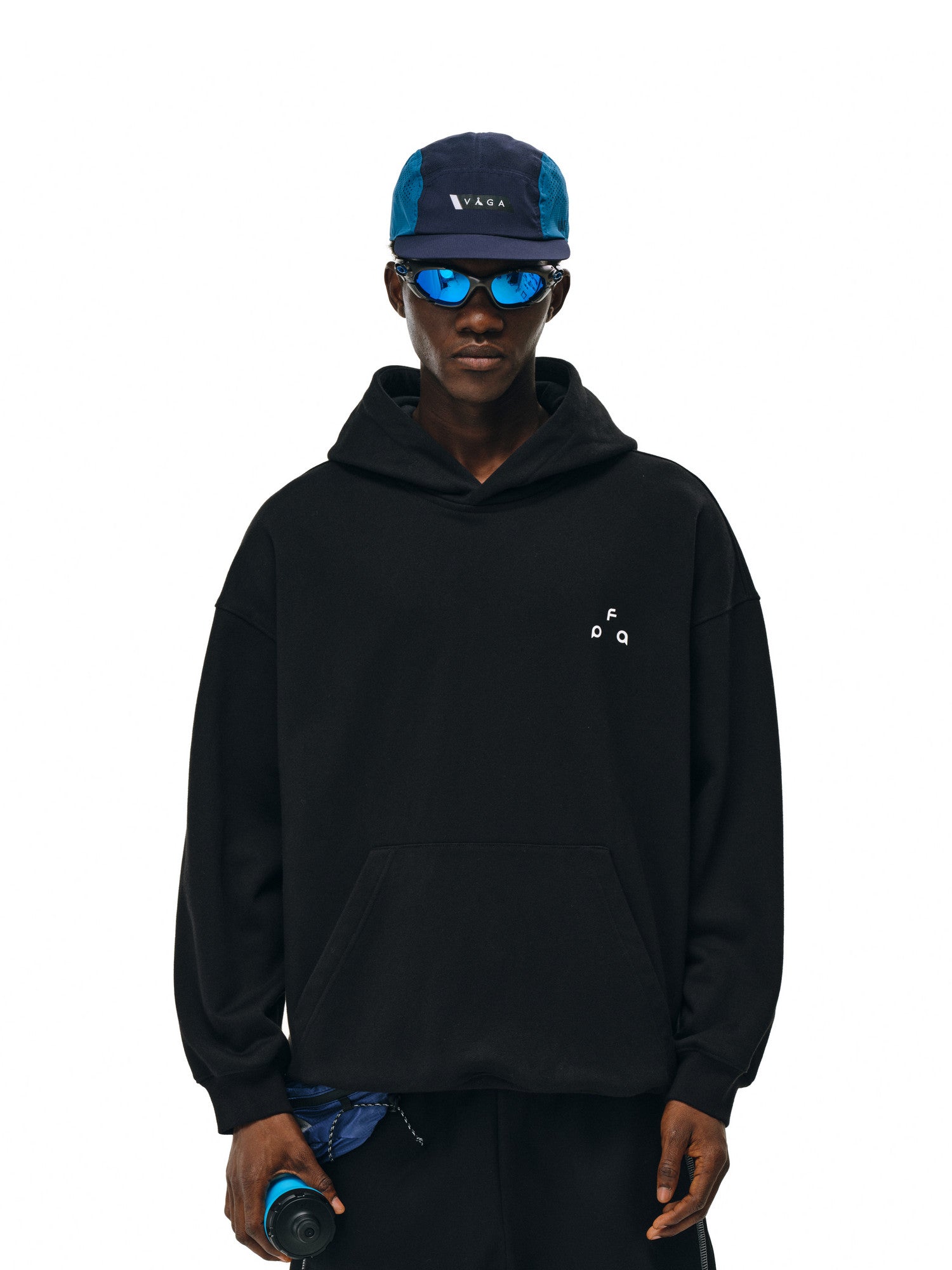 FPA Warm Fleece Hooded Sweatshirt - Chinese Streetwear Trend, Heavyweight, Spring/Fall, Unisex Couple Hoodie