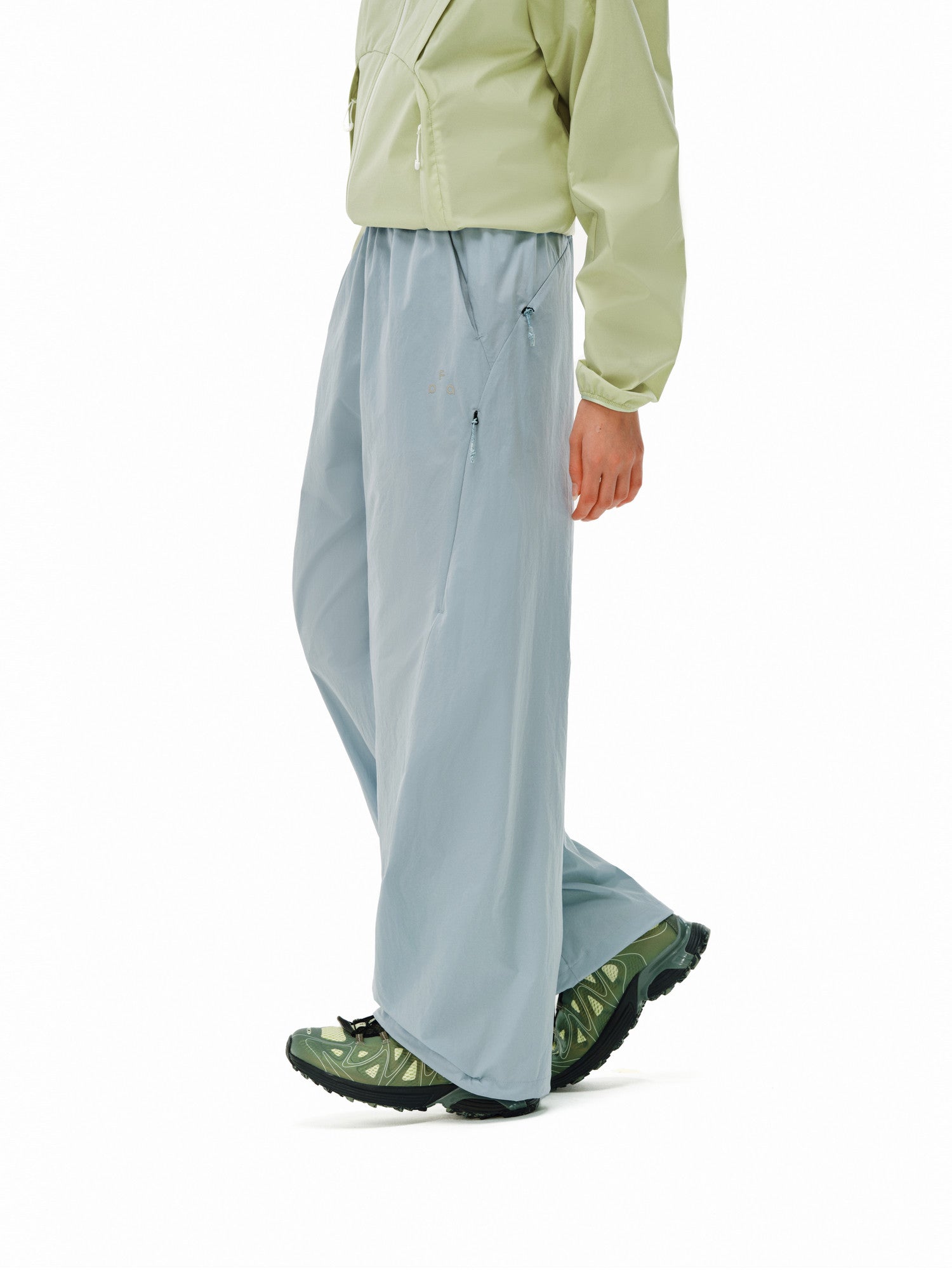 FPA Outdoor Instant Cool Skin-Friendly Lightweight Breathable Curved Cut Long Pants Casual Loose Hiking Sports Trousers