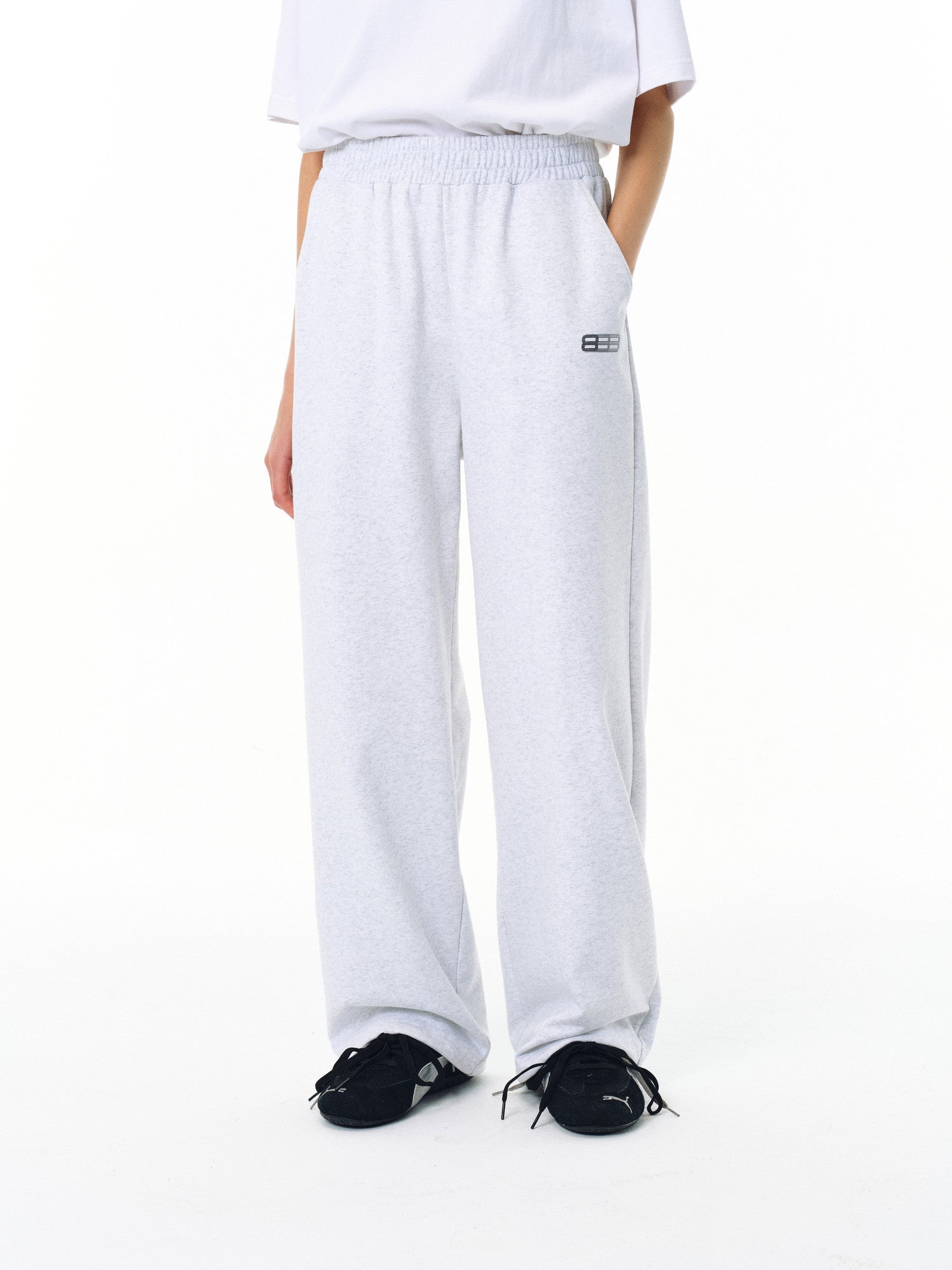 FPA Sports Skin-Friendly Loose Straight-Leg Sweatpants – Spring/Fall Unisex Casual Wide-Leg Lounge Pants