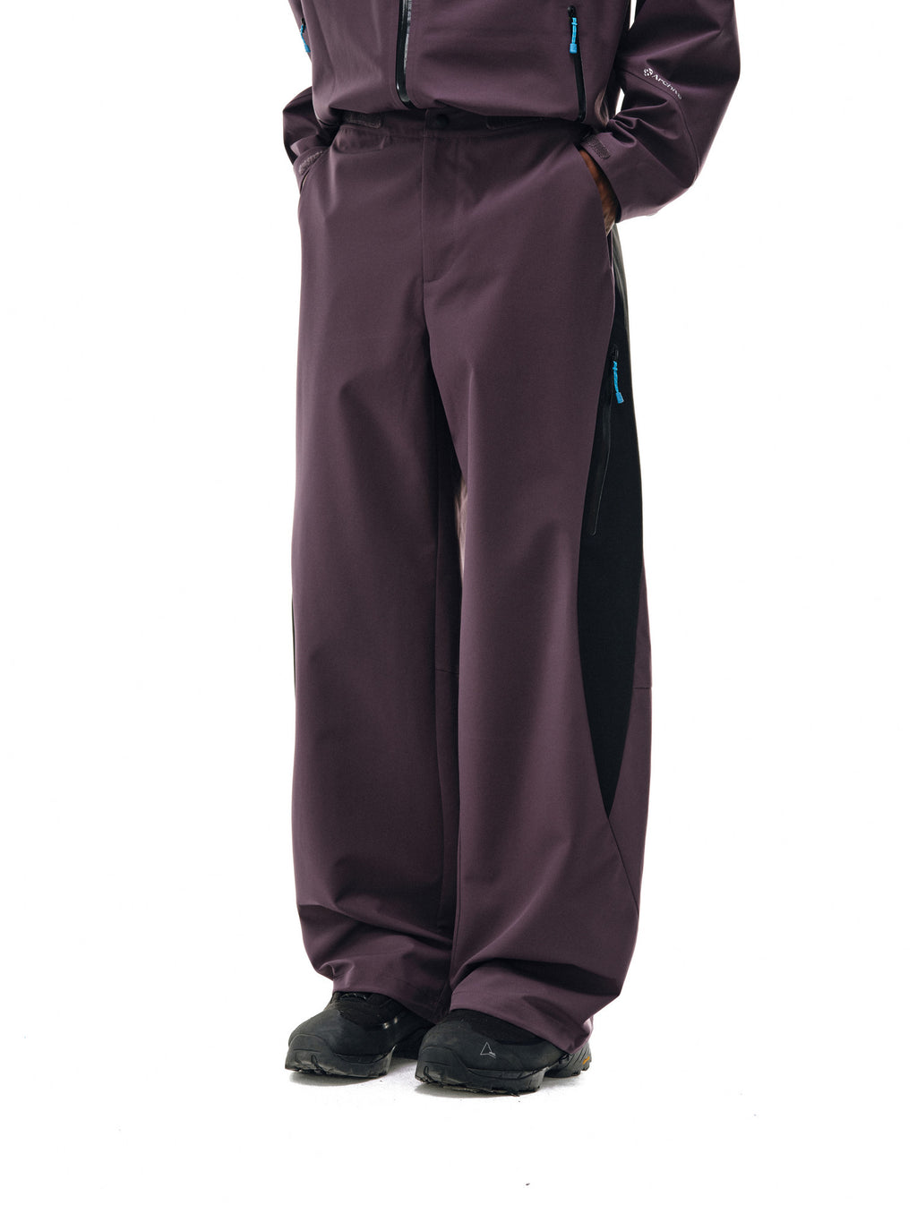 FPA Three-Proof Hard Shell Contrast Color Cargo Pants