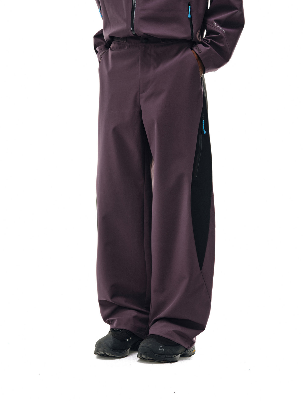 FPA Three-Proof Hard Shell Contrast Color Cargo Pants