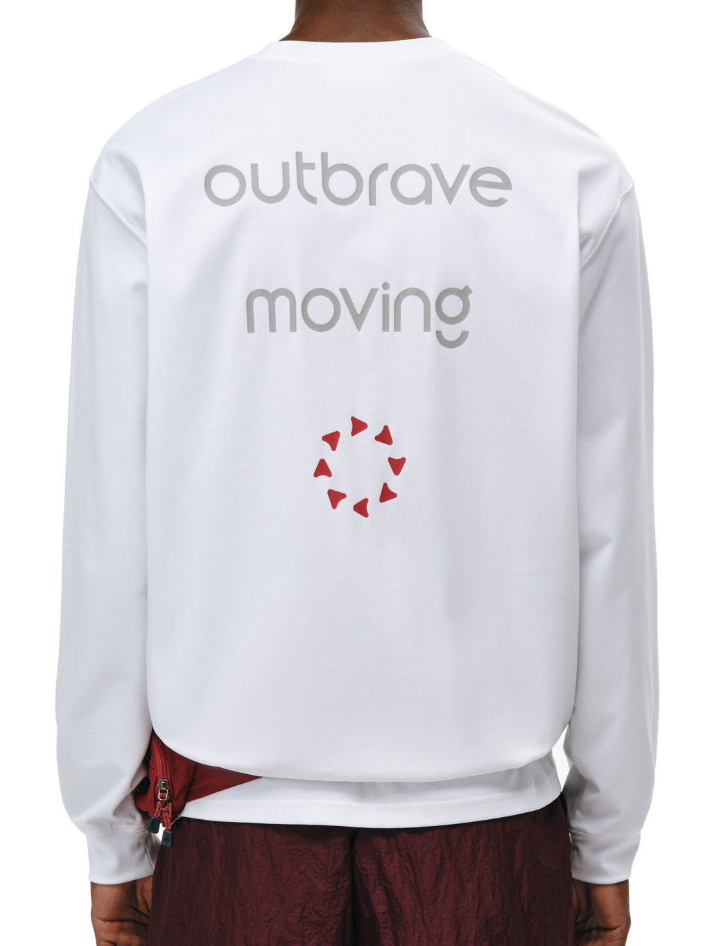 FPA Brand Distressed Long-Sleeve Slogan Tee