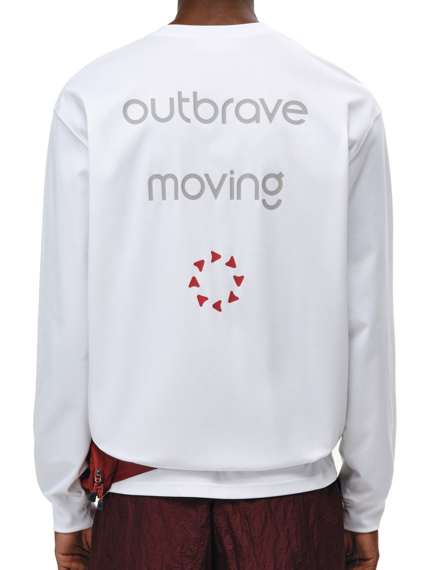 FPA Brand Distressed Long-Sleeve Slogan Tee