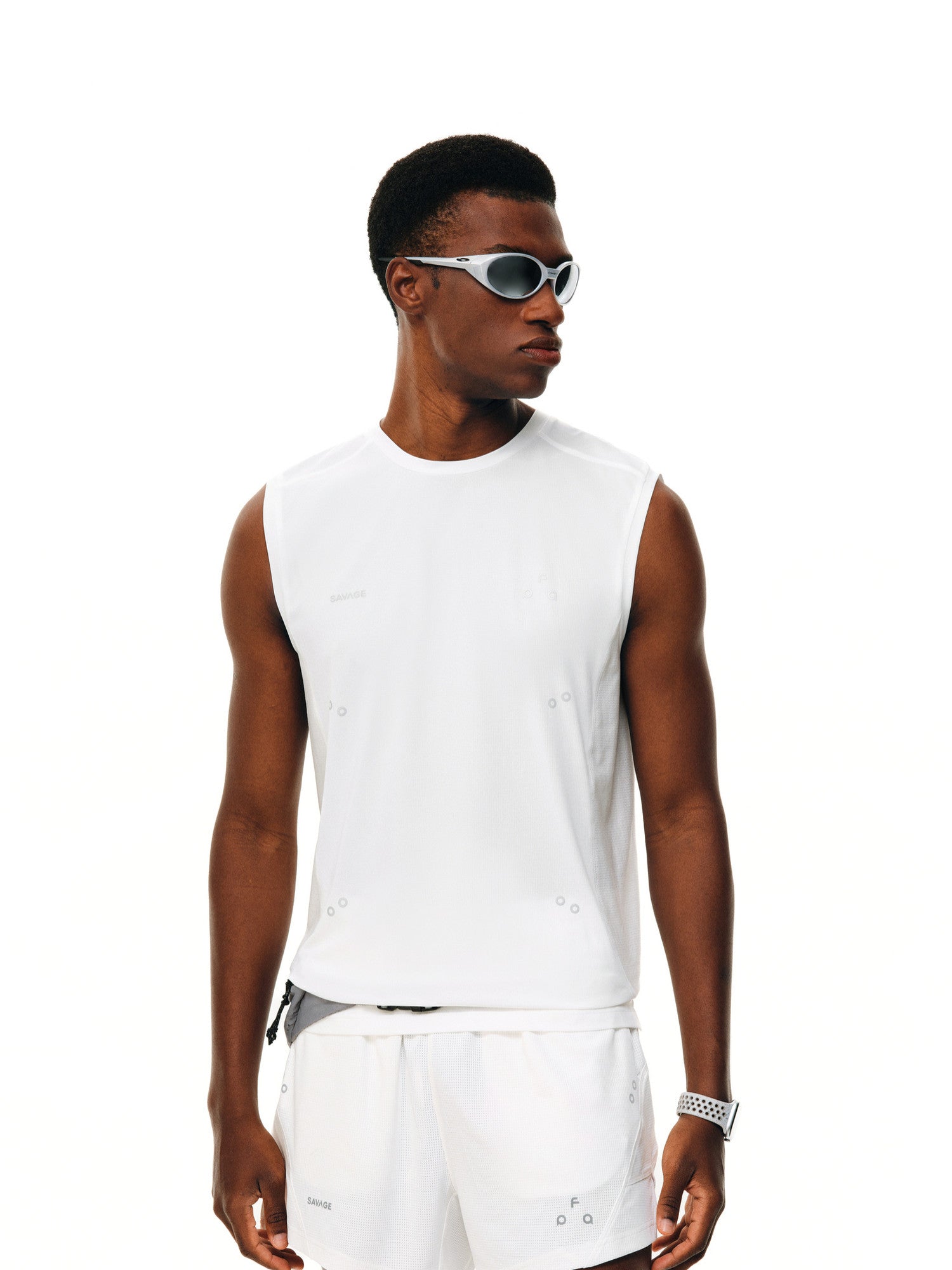 FPA x SAVAGE Collaboration Cross-Training Tank Top - Quick-Dry Breathable Athletic Sleeveless T-Shirt