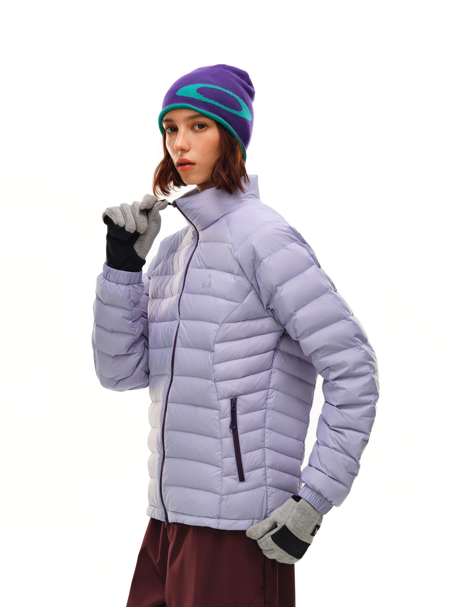 FPA Arc Ribbed Down Jacket 2026 New 90% Down Lightweight Stand Collar Couple's Outerwear