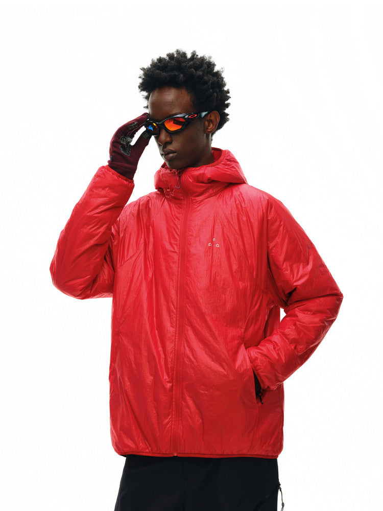 FPA Split Design New Snow Cotton Padded Jacket for Men and Women, Autumn/Winter Sports, Niche High-End Feel, Hooded Couple Cotton Coat
