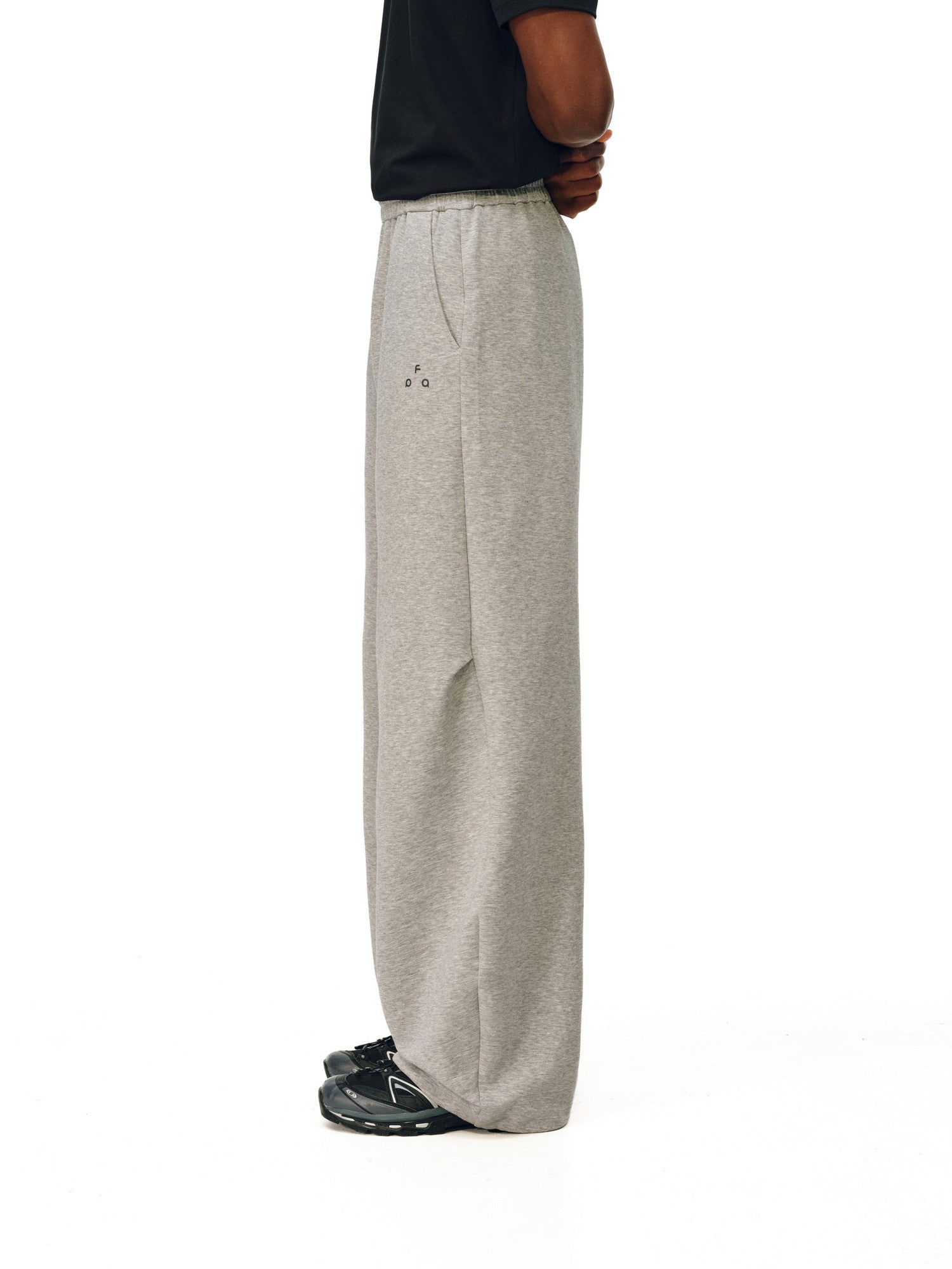 FPA 7A Antibacterial Anti-Mite Soft Skin Air Layer Pima Cotton Curved Hem Sweatpants Summer Casual Pants