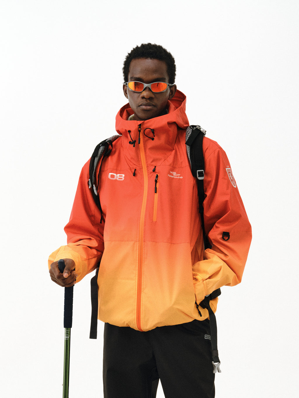 FPA Three-Proof Gradient Outdoor Jacket – Chinese Streetwear Loose Fit Windbreaker for Fall/Winter, Couple Style