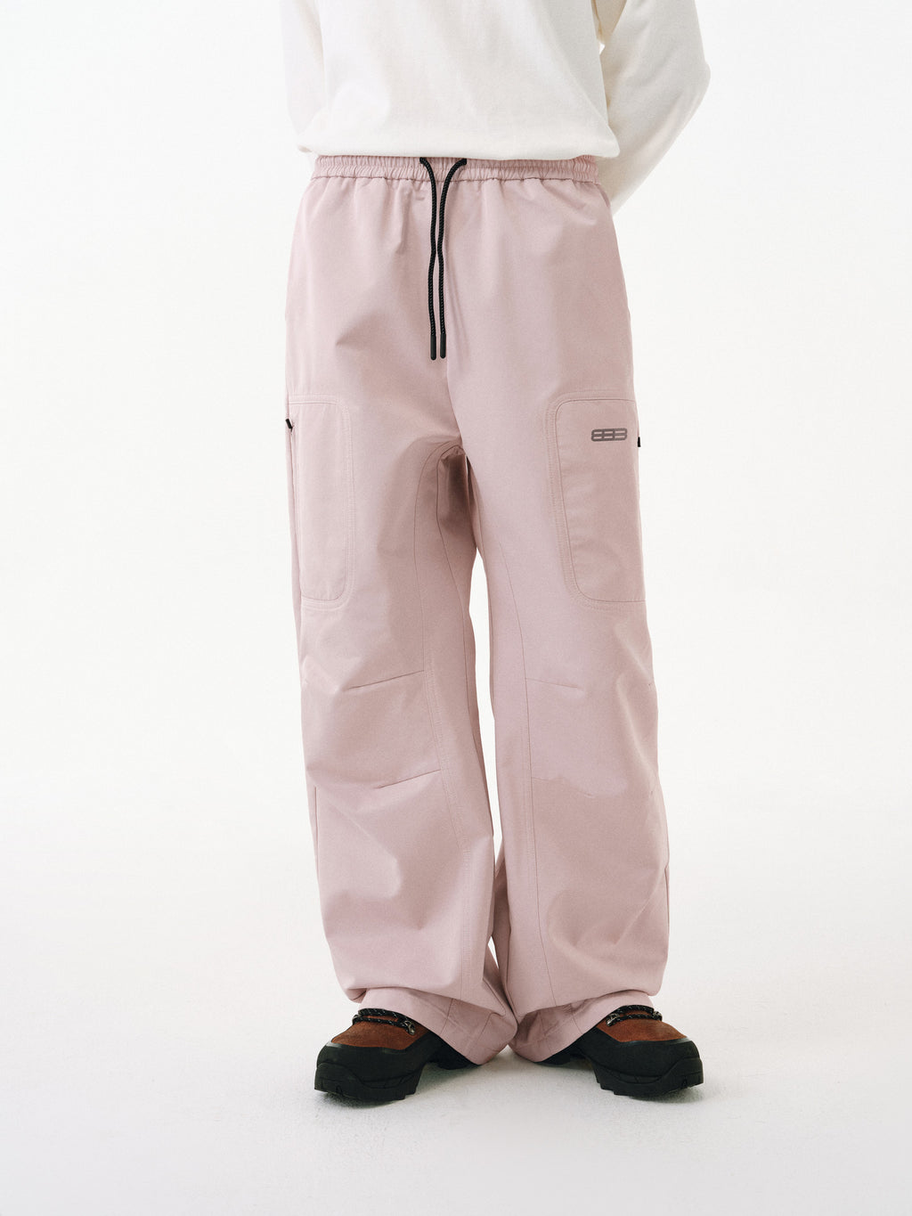 FPA Water-Repellent Zip Pocket Paratrooper Pants – Streetwear Drawstring Loose Fit Unisex Casual Pants