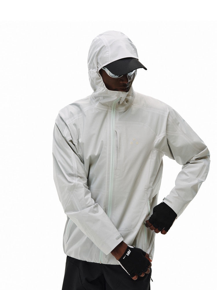 FPA Structure Water-Resistant Multi-Pocket Hiking Jacket with Underarm Ventilation, Outdoor Sports Coat
