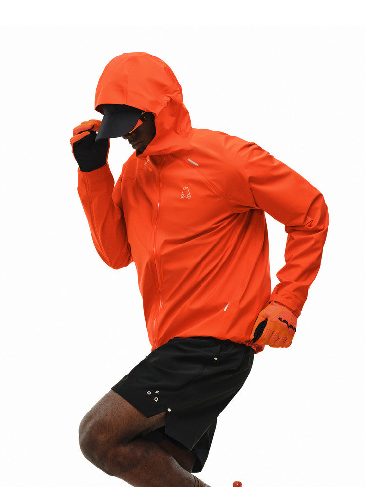 FPA Lightweight Outdoor Windproof Trail Running 3L Hardshell Jacket Men's Sports Triple-Proof Jacket