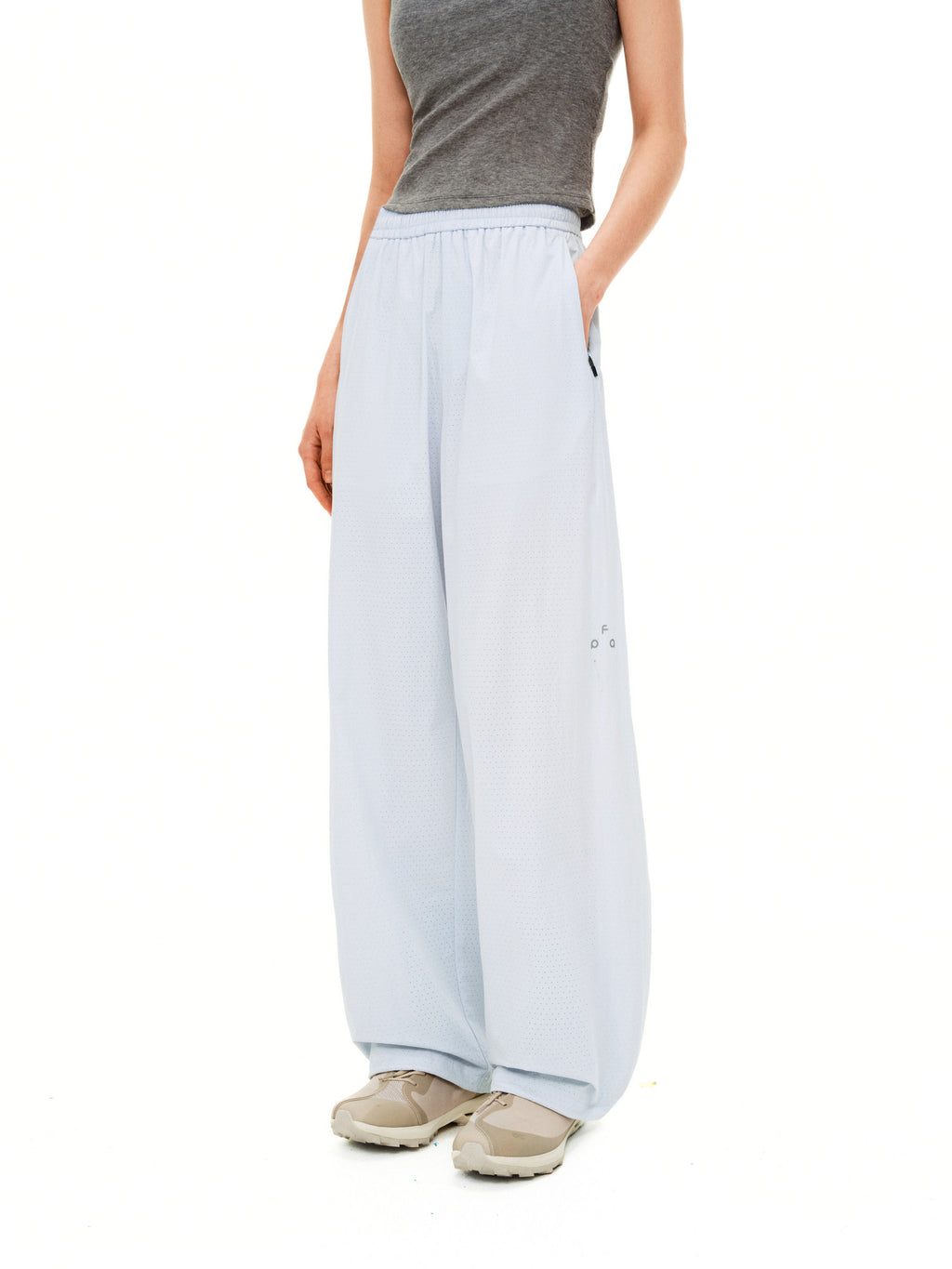 FPA Outdoor Lightweight Sports Windbreaker Breathable Ice Silk Soft Elastic Long Pants Summer Quick-Dry Casual Trousers