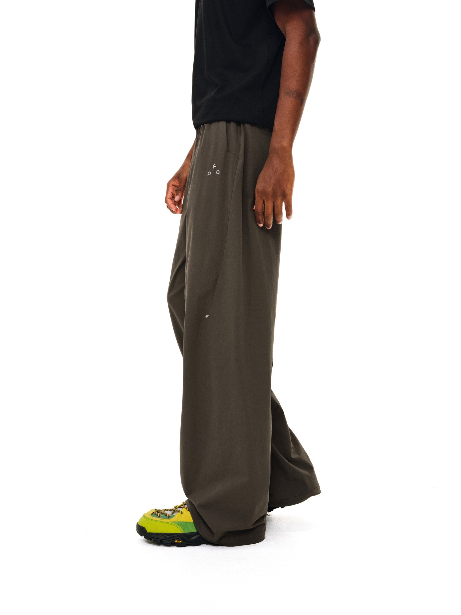 FPA Outdoor Sports Ice-Feel Wool Sun-Protection Fitness Four-Way Stretch Long Pants Summer Hiking Straight-Leg Casual Pants for Men