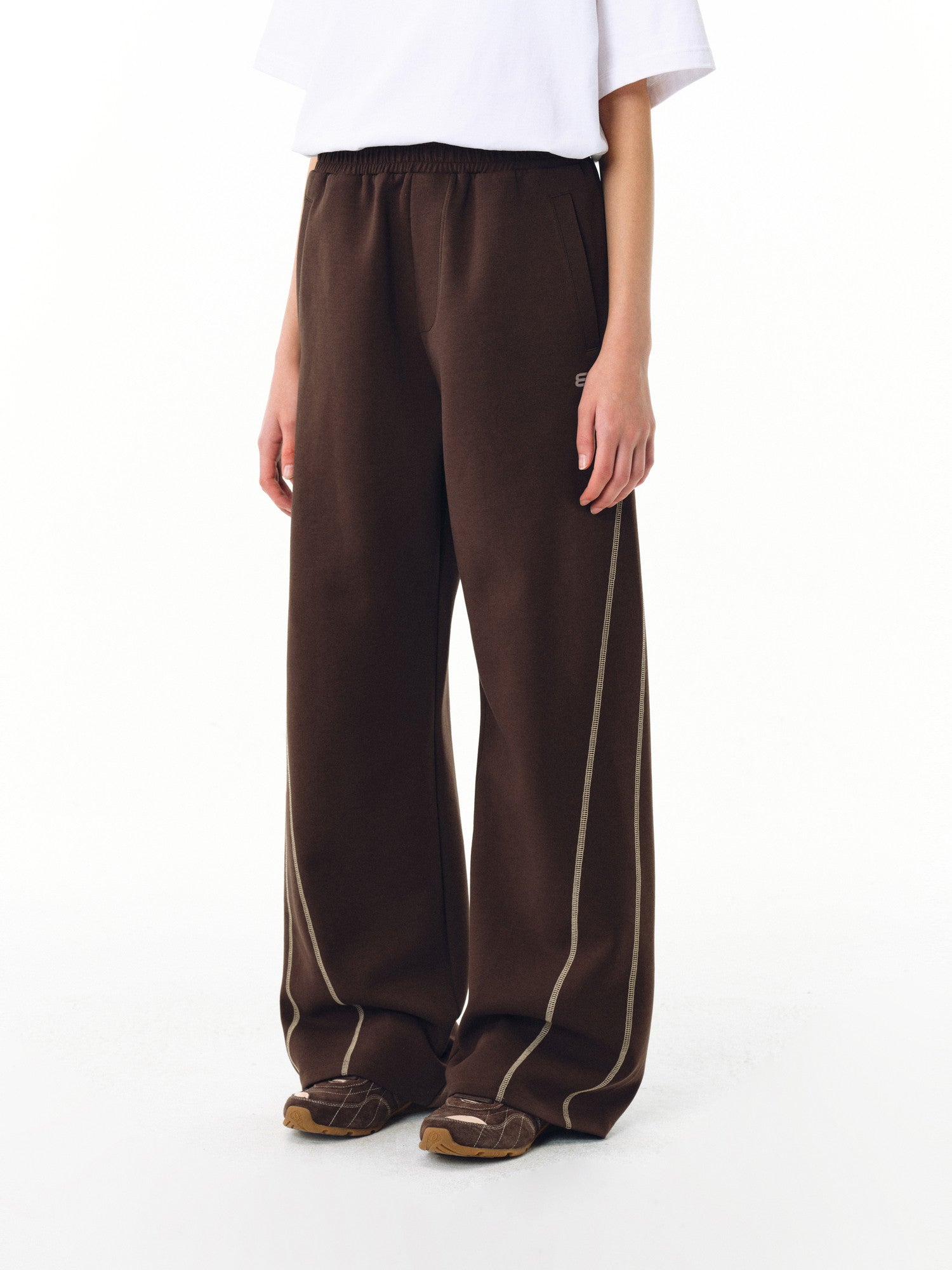 FPA Air Layer Hasso Line Sports Deconstructed Curve-Leg Pants Spring/Autumn Chinese Streetwear American Retro Loose Wide-Leg Trousers
