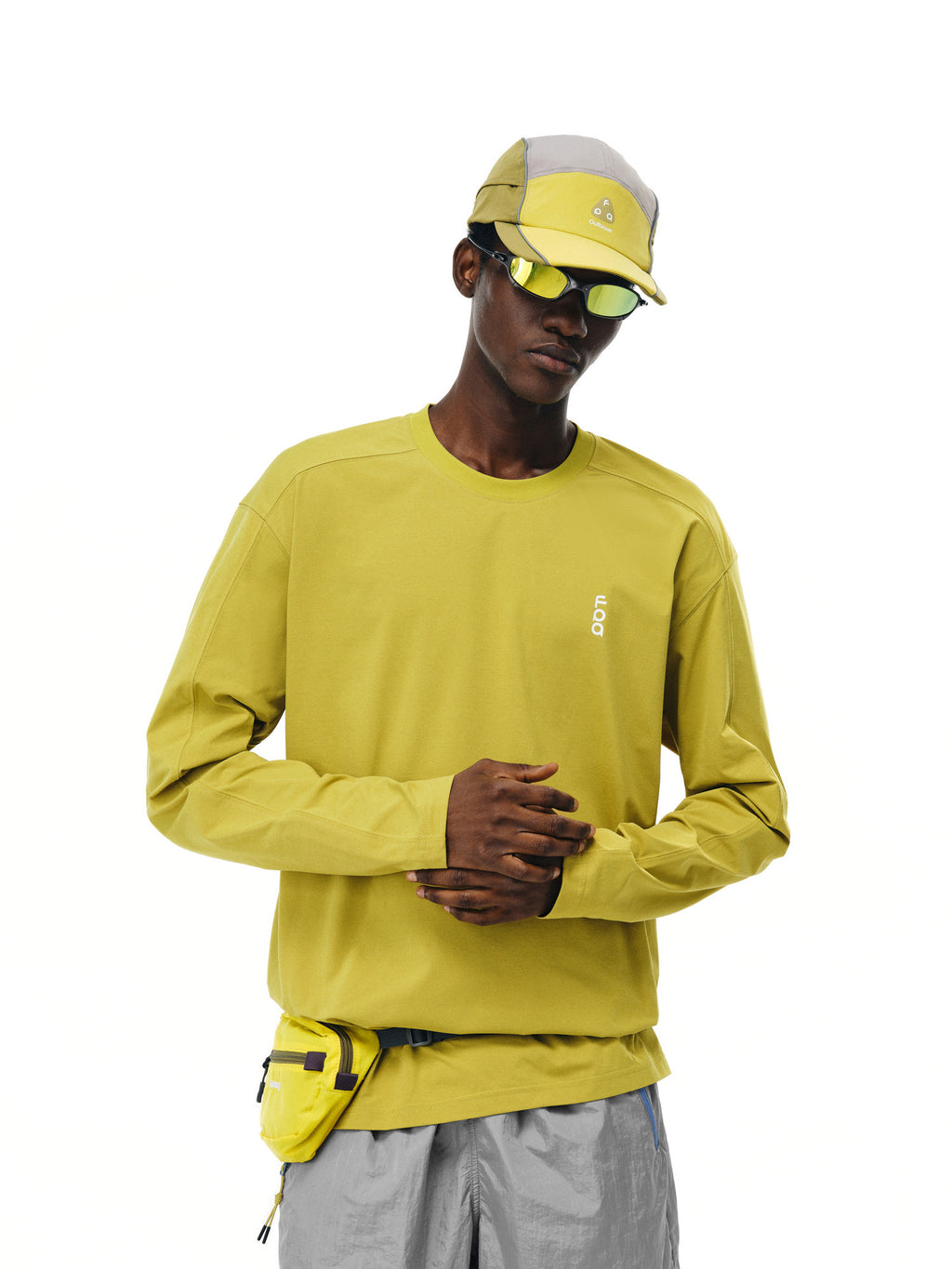 FPA Sorona Antibacterial Comfort Athletic Long Sleeve Tee - Chinese Streetwear Fall Logo Casual Unisex Couple T-Shirt