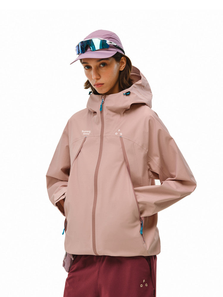 FPA Fully Taped 3-Layer Hardshell Jacket for Outdoor Hiking, Windproof Sports Mountaineering Coat