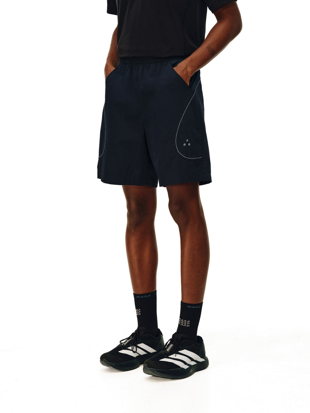 FPA Cotton-Blend Breathable Casual Shorts 2026 New Summer Straight-Leg Unisex Contrast Color Sports 5-Inch Shorts