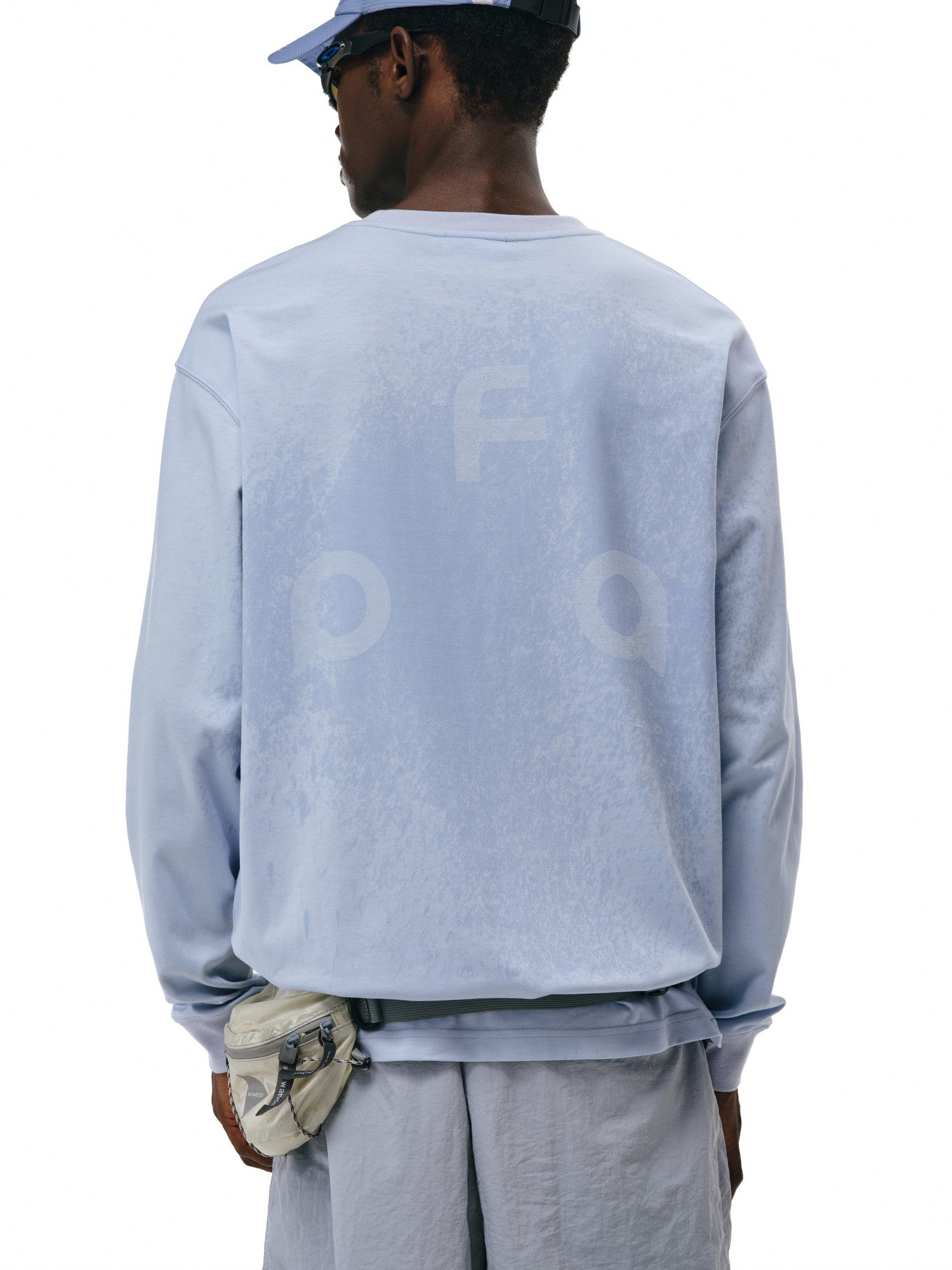 FPA Water-Activated Smart Moisture-Wicking Long-Sleeve Tee – Chinese Streetwear, Outdoor Round Neck, Relaxed Fit