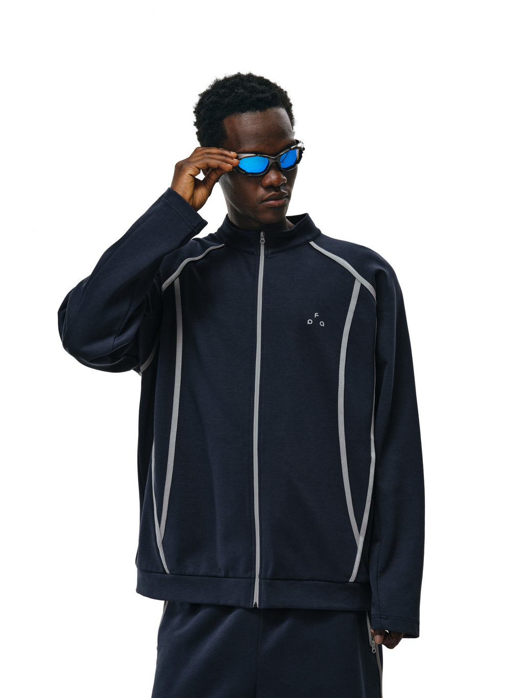 FPA Insulated 7A Antibacterial Moisture-Wicking Stand Collar Cardigan Sweatshirt - Chinese Streetwear Trendy American Retro Stand Collar Jacket