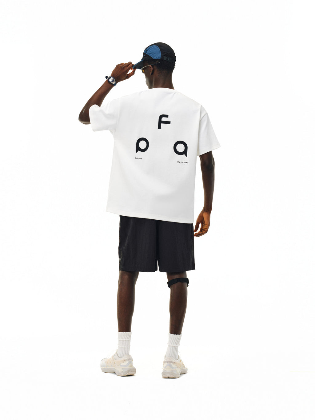 FPA Quick-Dry Cooling Ice-Feel Antibacterial Sports Short Sleeve T-Shirt, Chinese Streetwear Round Neck Loose Fit Basic Logo Summer Tee